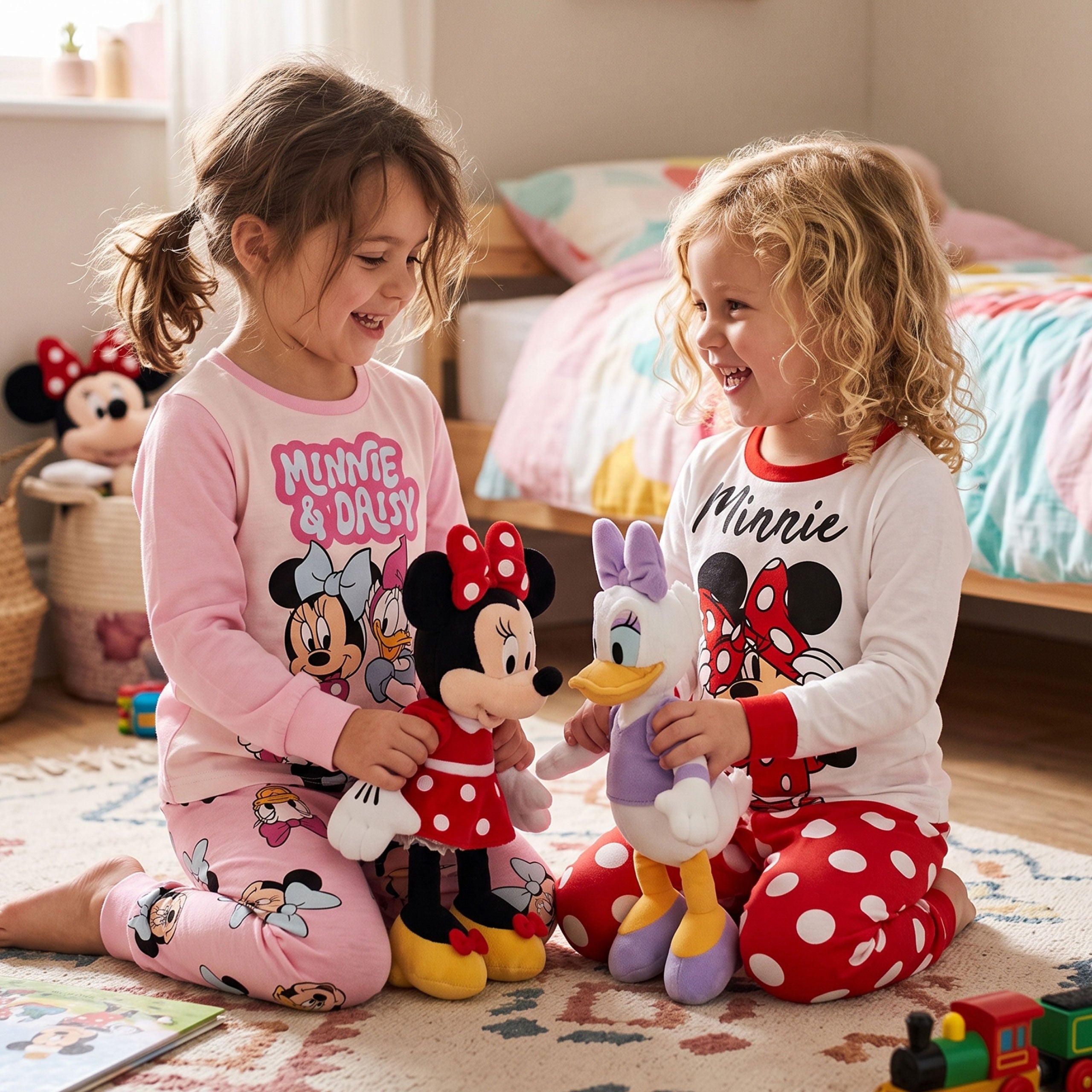 Disney Minnie Mouse Pyjamas and Dressing Gown Set
