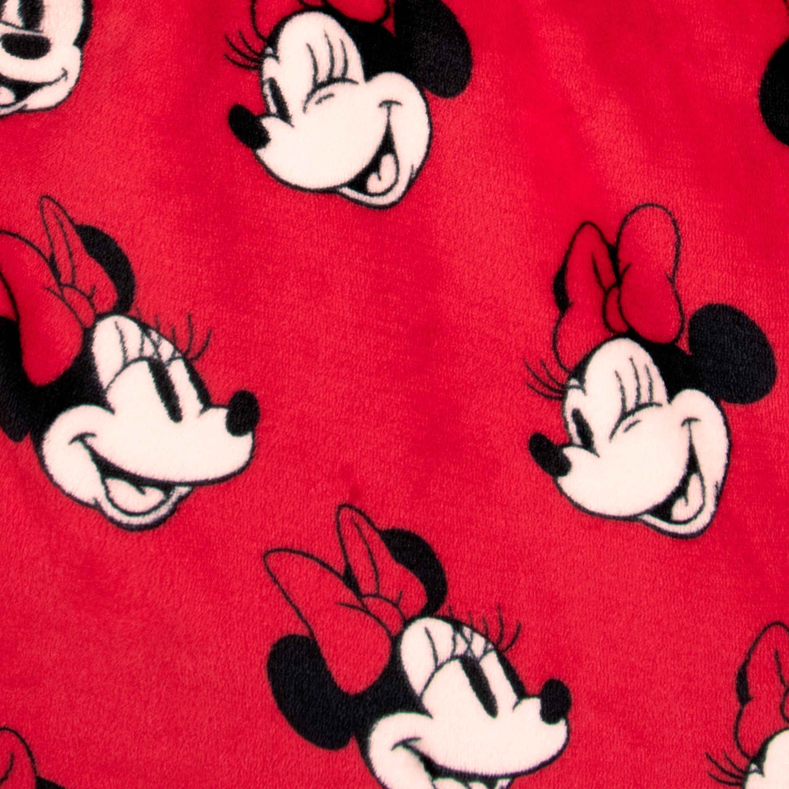 Minnie Mouse Dressing Gown - 3D Ears And Bow