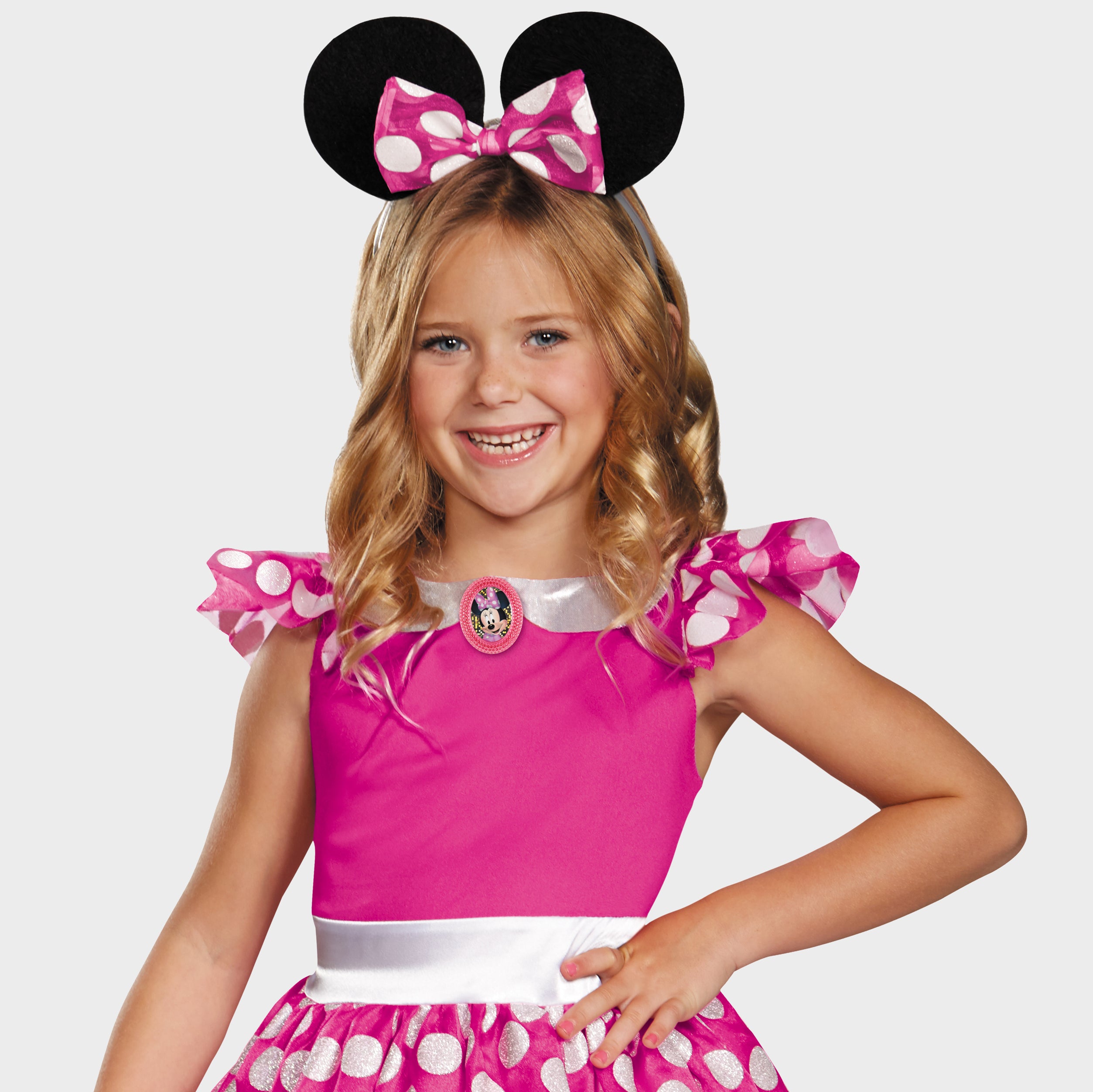 Disney Minnie Mouse Fancy Dress - Pink