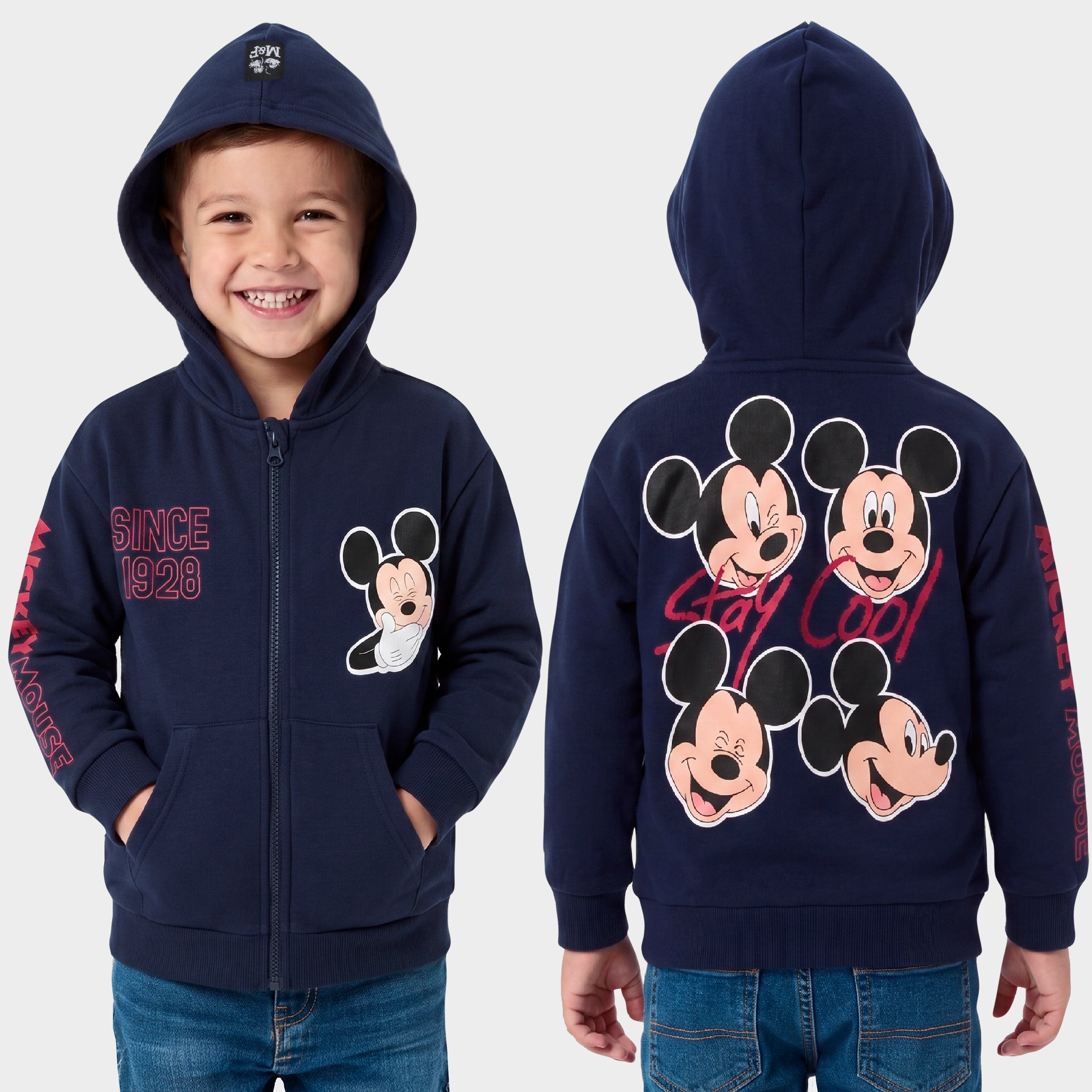 Disney Mickey Mouse Stay Cool Zip Thru