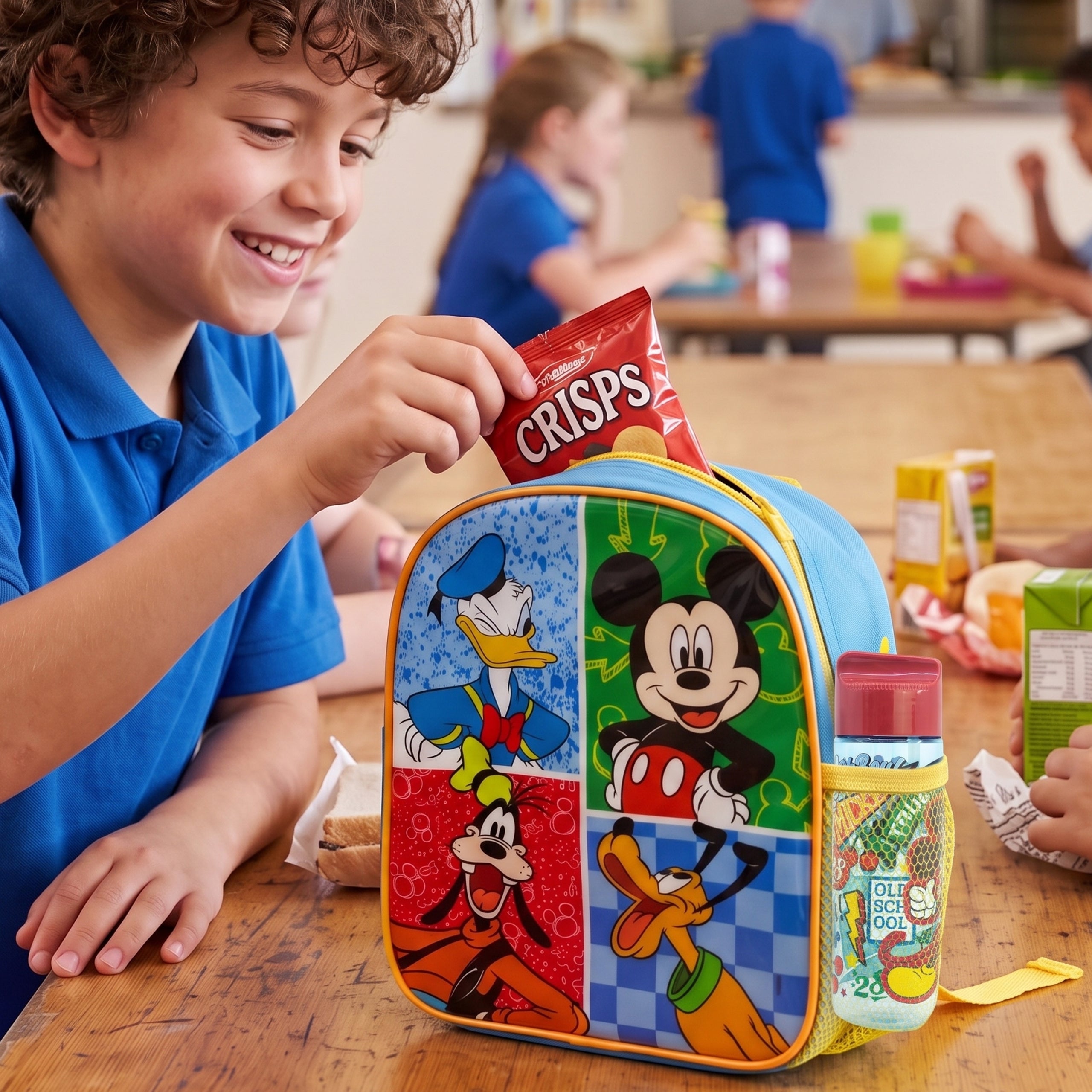 Disney Mickey Mouse & Donald Duck Insulated Lunch Backpack