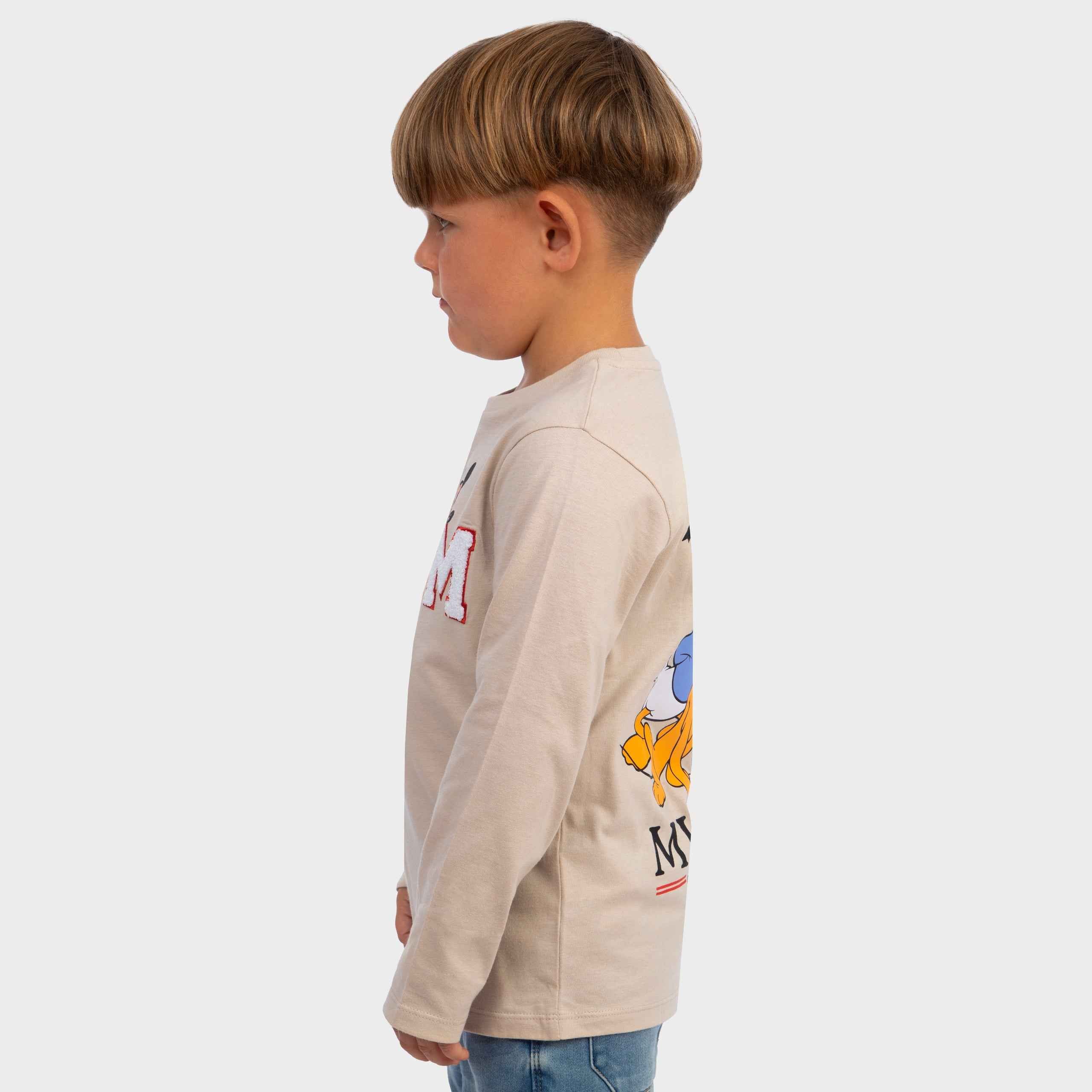 Boys Mickey Mouse Long Sleeve T-shirt