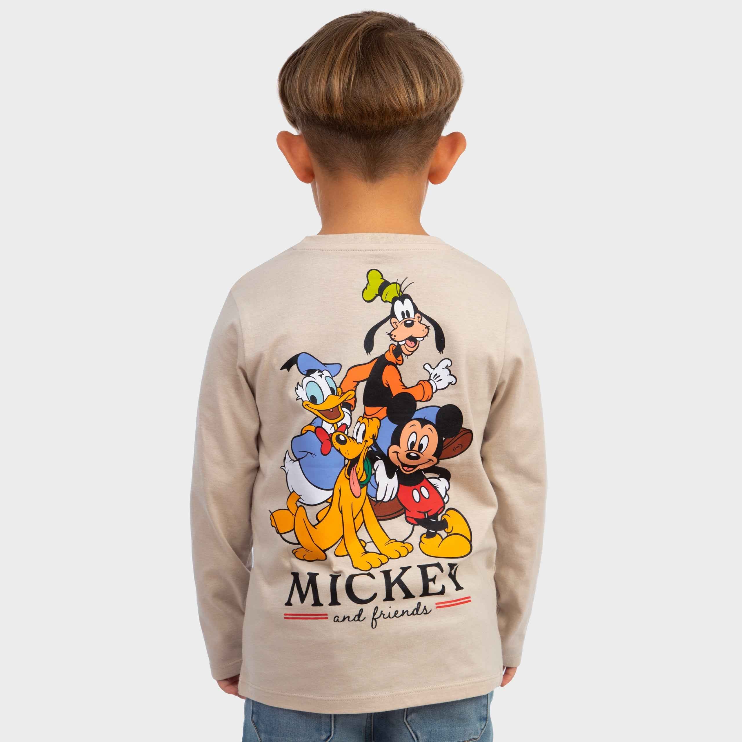 Boys Mickey Mouse Long Sleeve T-shirt
