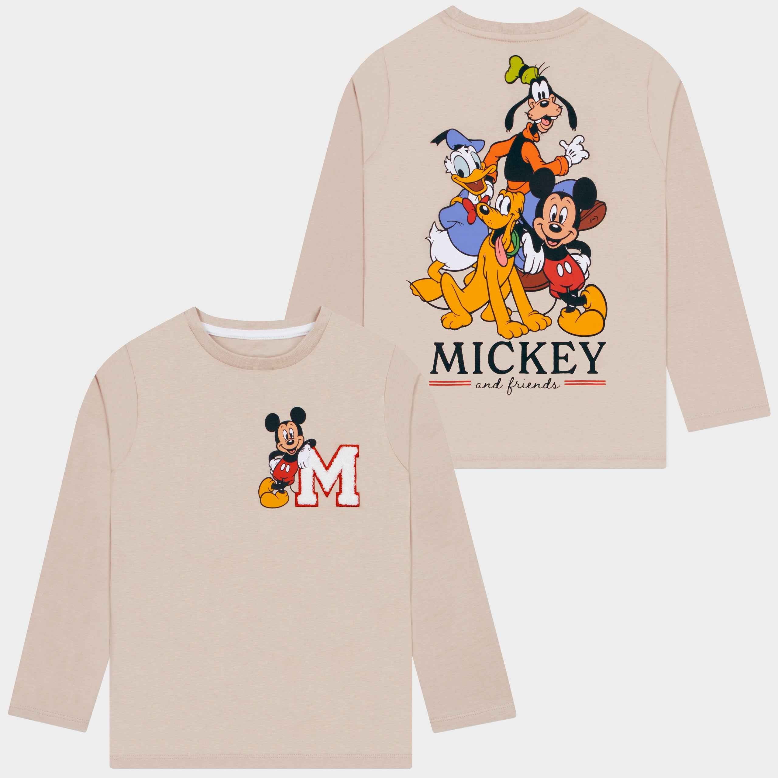 Boys Mickey Mouse Long Sleeve T-shirt