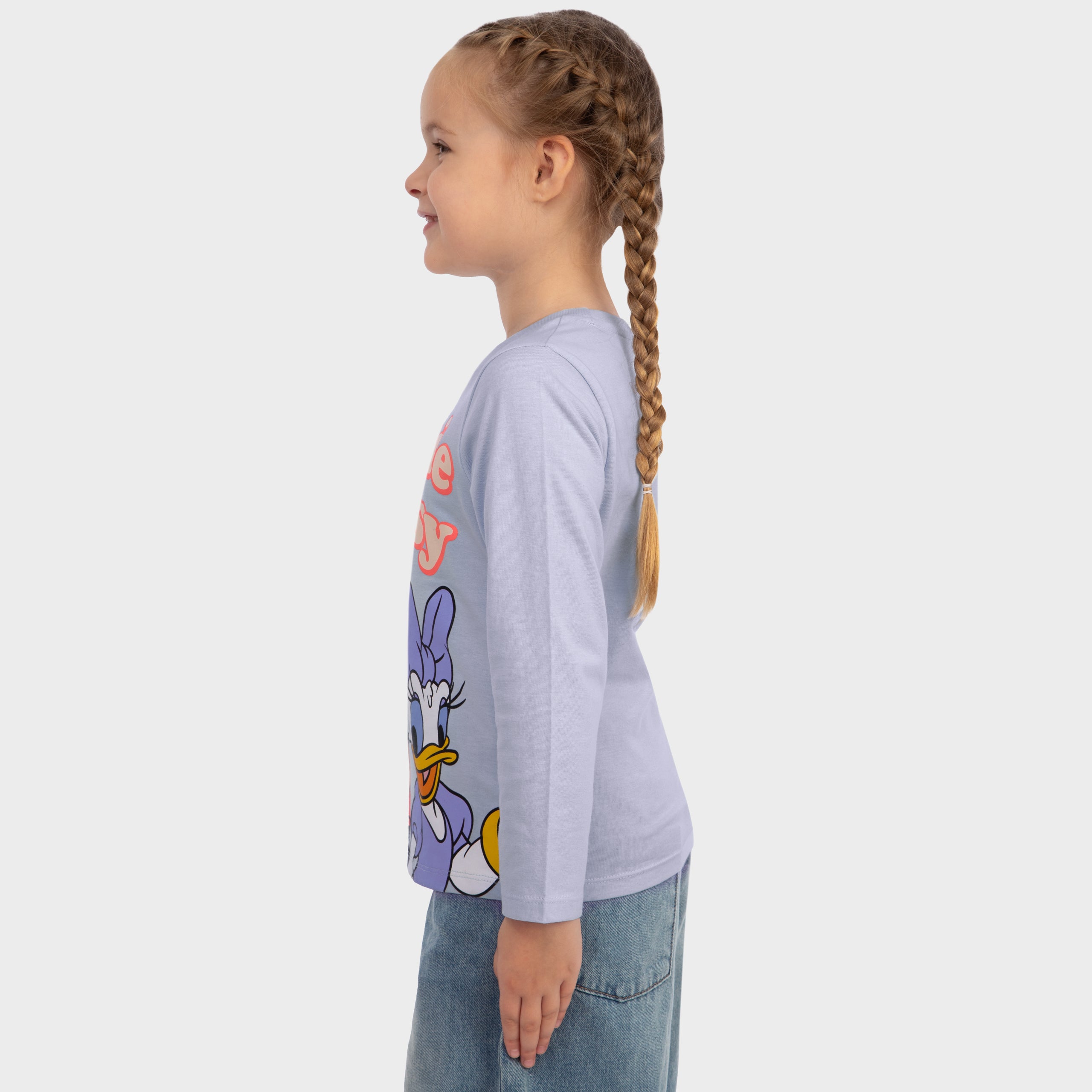 Girls Minnie Mouse & Daisy Duck Long Sleeve T-shirt