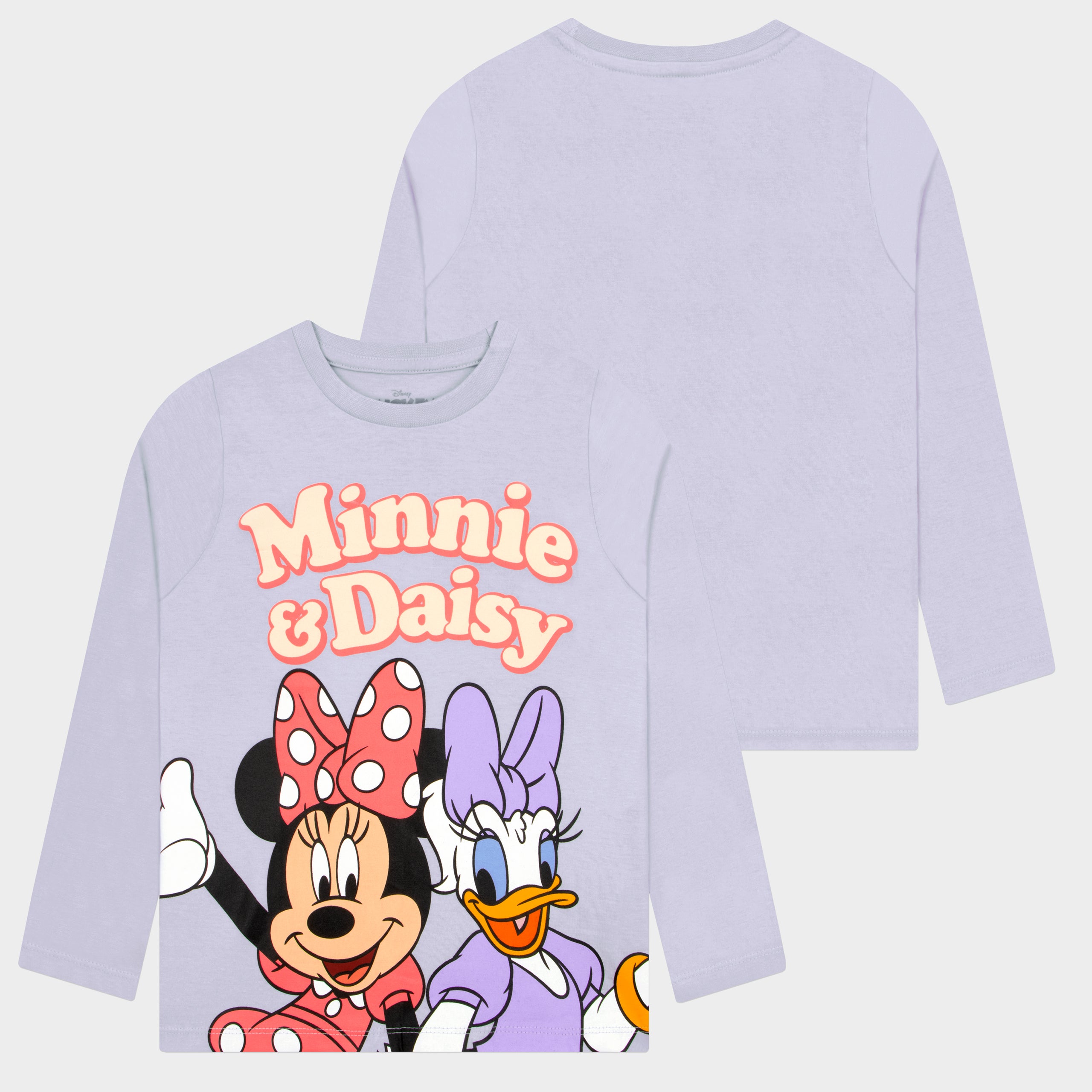 Girls Minnie Mouse & Daisy Duck Long Sleeve T-shirt