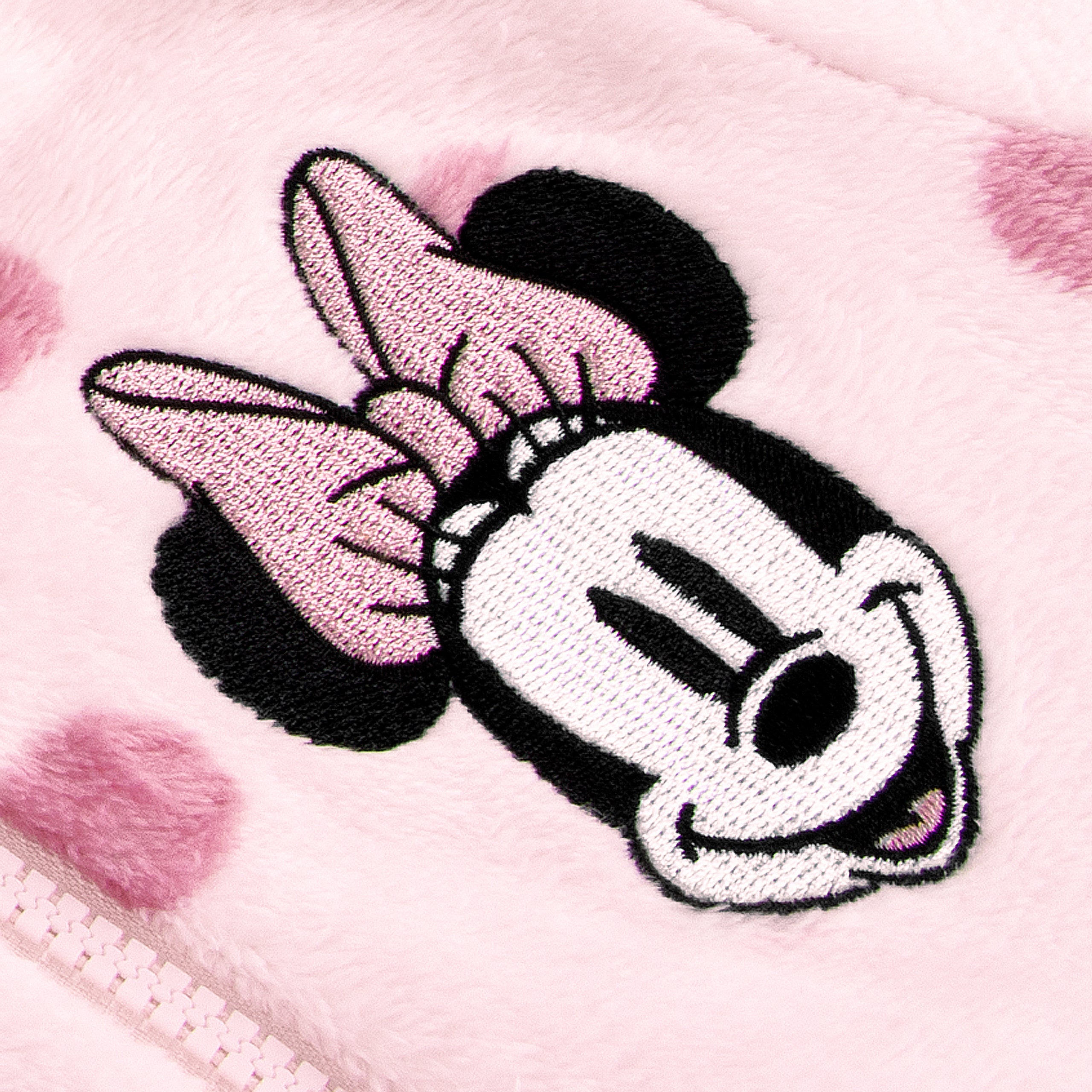 Disney Minnie Mouse Onesie With 3D Ears And Bow