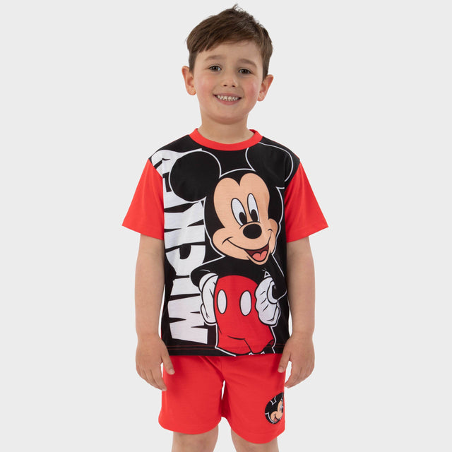 Richard Leeds International Women's Mickey Mouse 'Hang With My Dog' Shortie Pajama Set With Socks