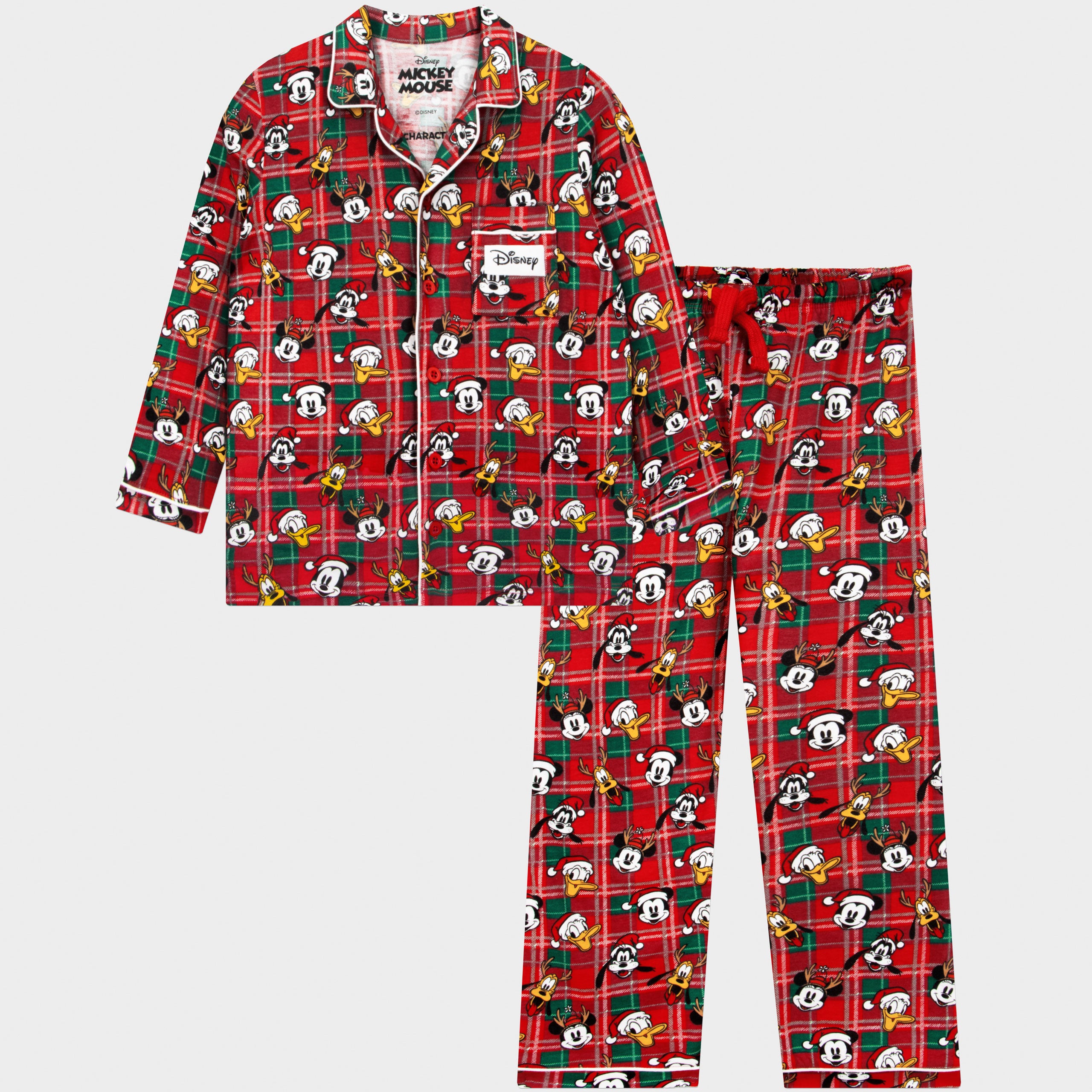 Disney Mickey and Friends Christmas Family Pyjamas- Men's