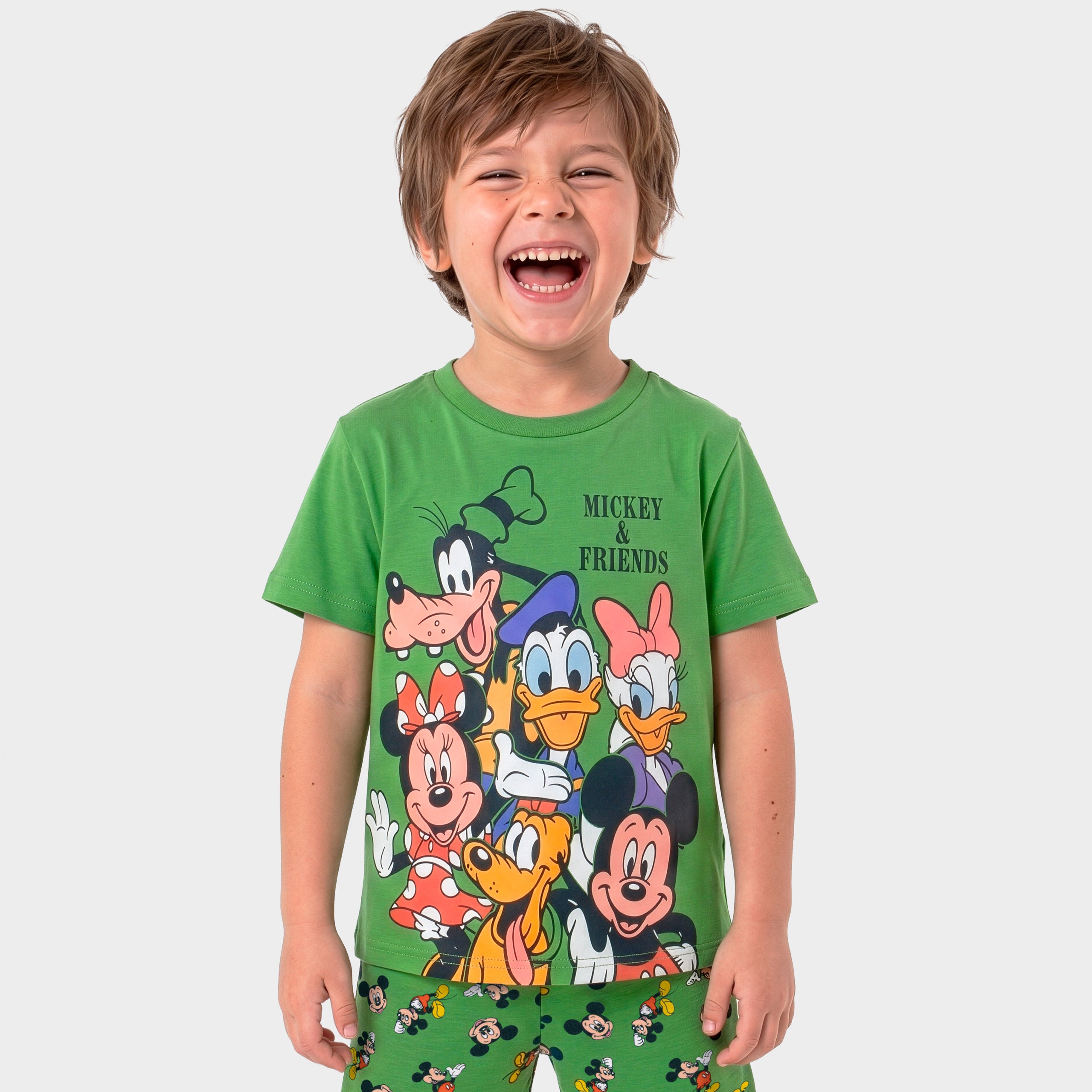 Disney Mickey Mouse And Friends Short Pyjamas