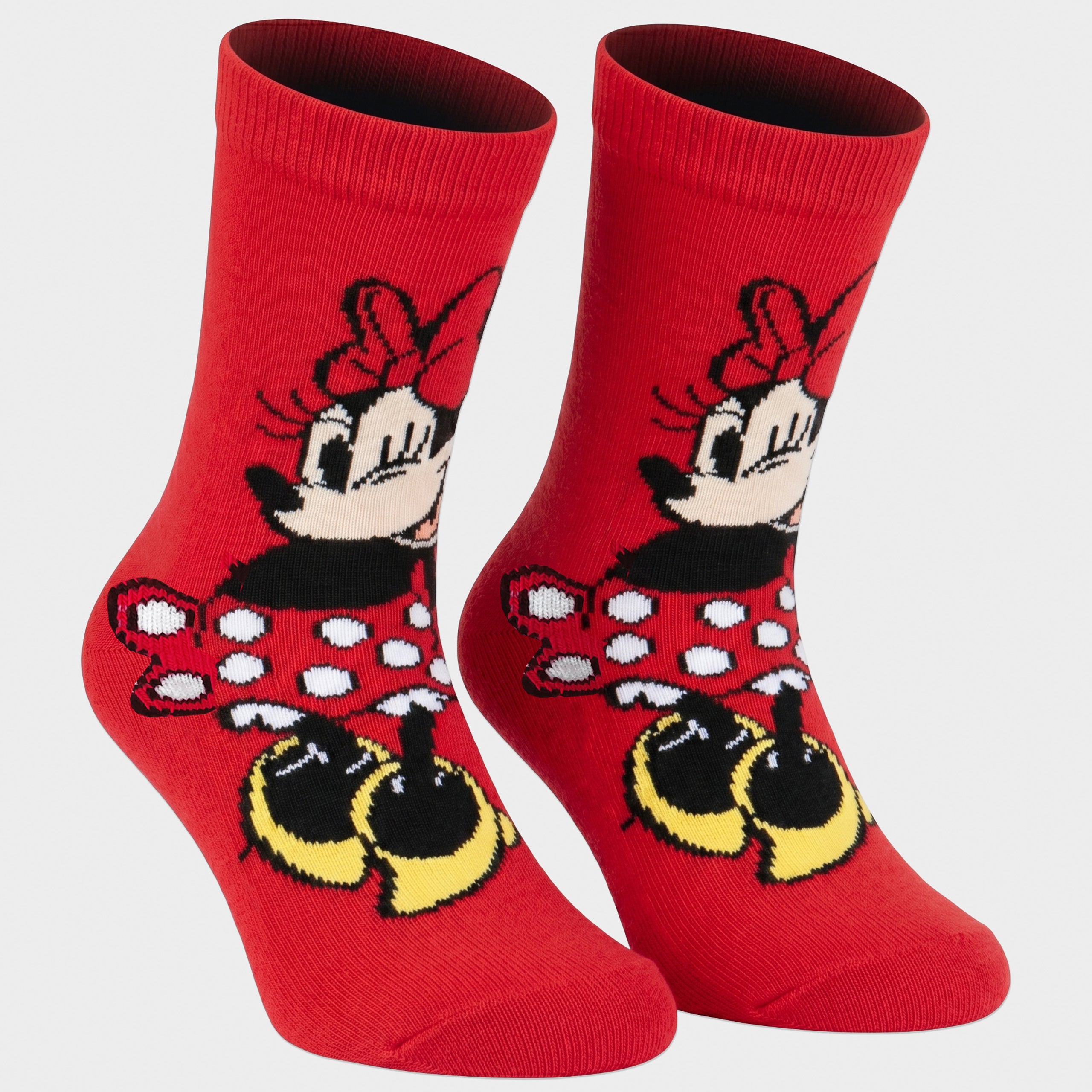 Disney Minnie Mouse Pack Of 3 Socks