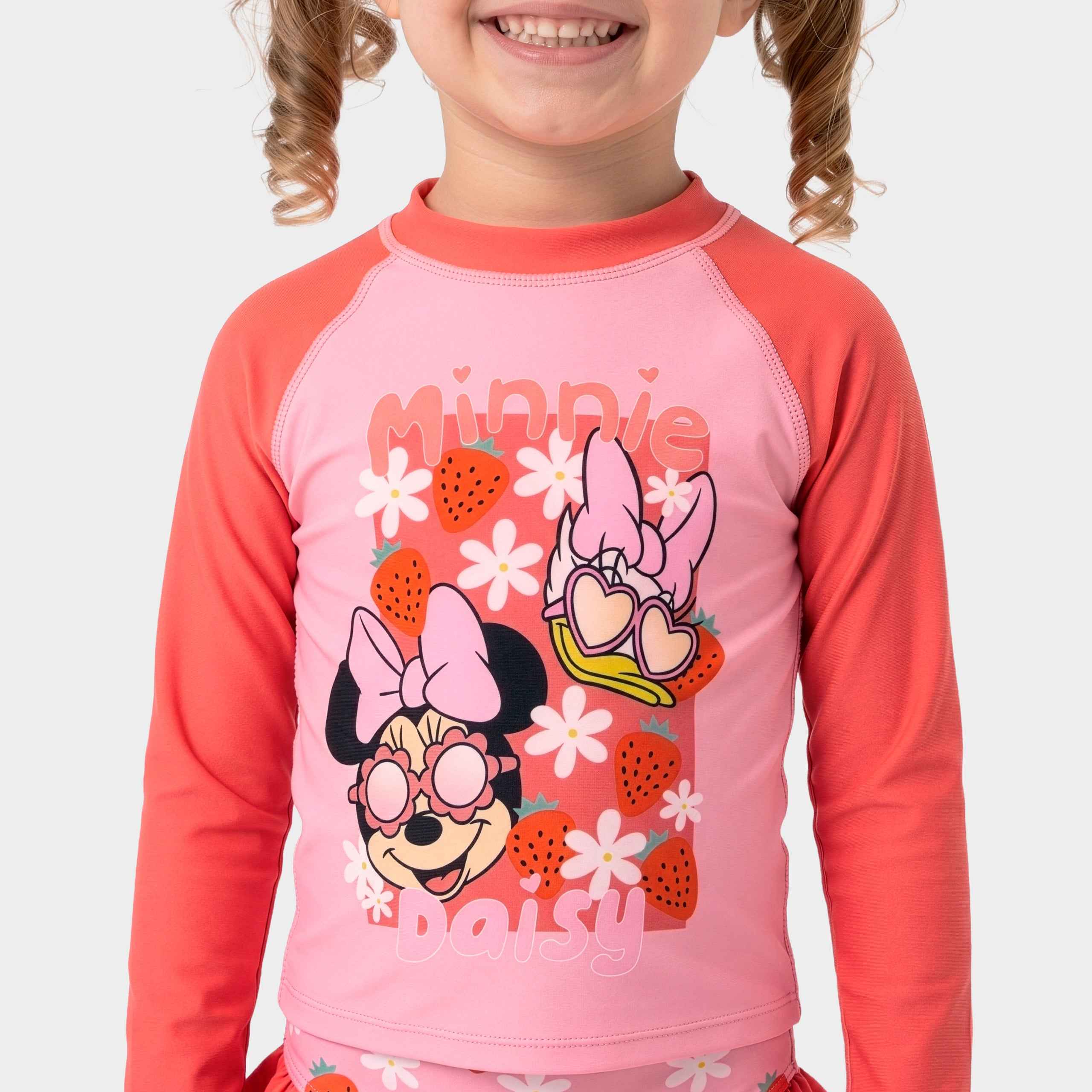 Disney Minnie Mouse And Daisy Duck Strawberry Swimsuit
