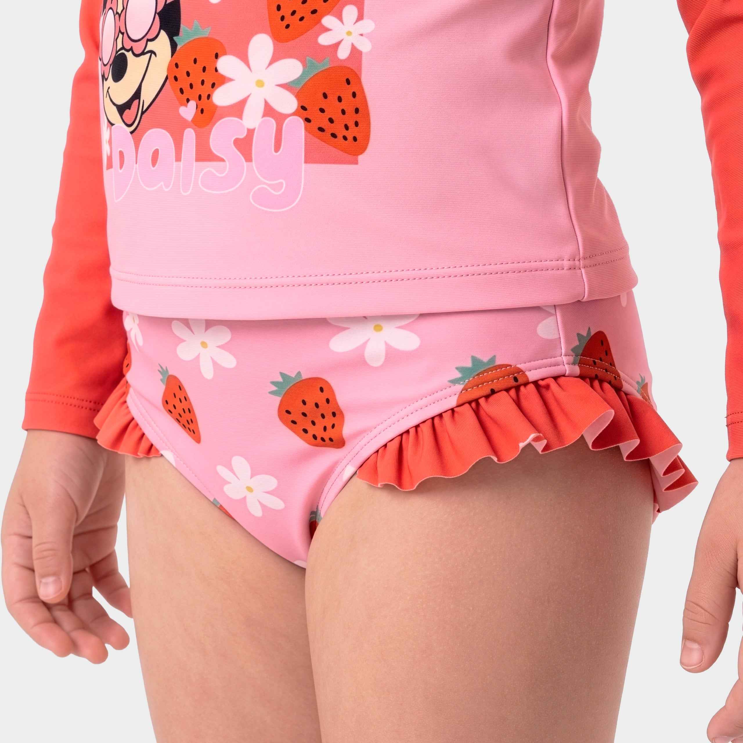 Disney Minnie Mouse And Daisy Duck Strawberry Swimsuit