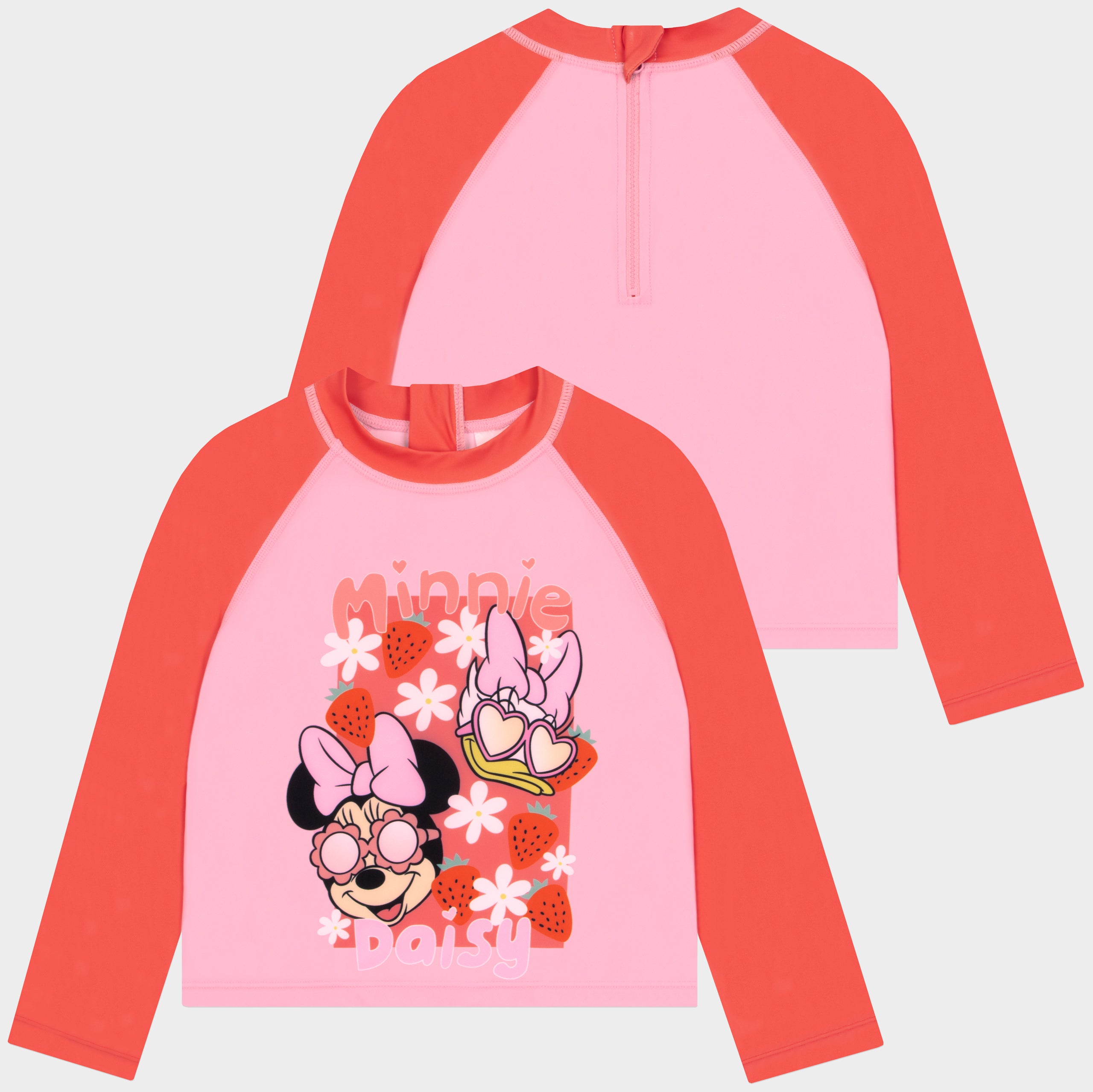 Disney Minnie Mouse And Daisy Duck Strawberry Swimsuit