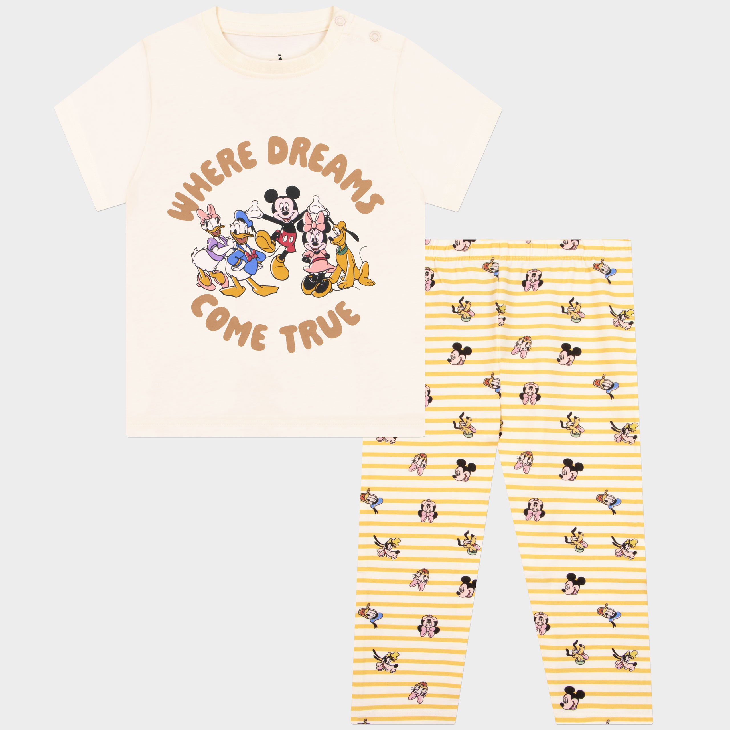Disney Mickey Mouse Where Dreams Come True Boys Outfit