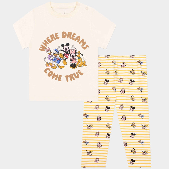 Disney Mickey Mouse Where Dreams Come True Boys Outfit