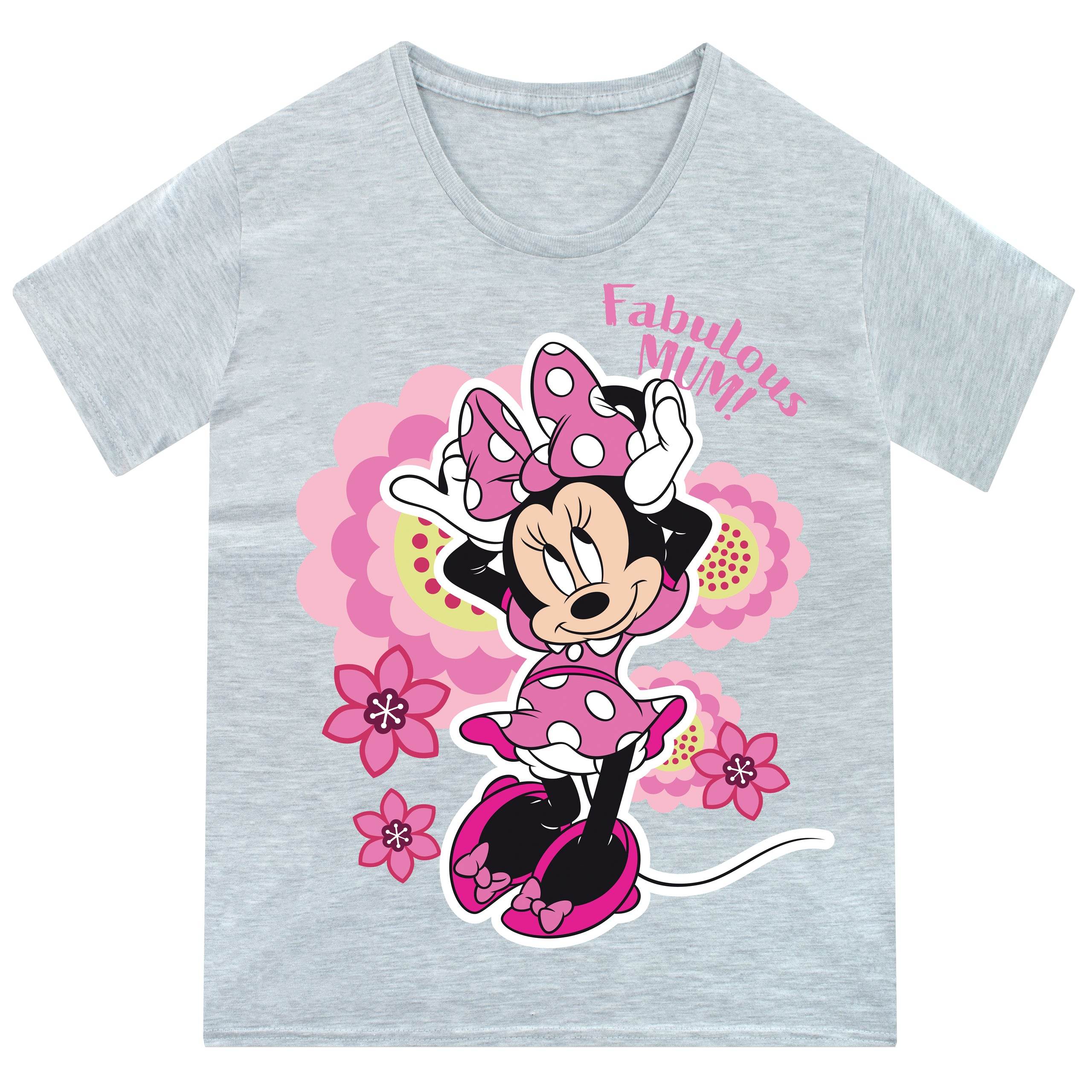 Disney Minnie Mouse Women's Just A Mom Who Loves Minnie Relaxed Fit