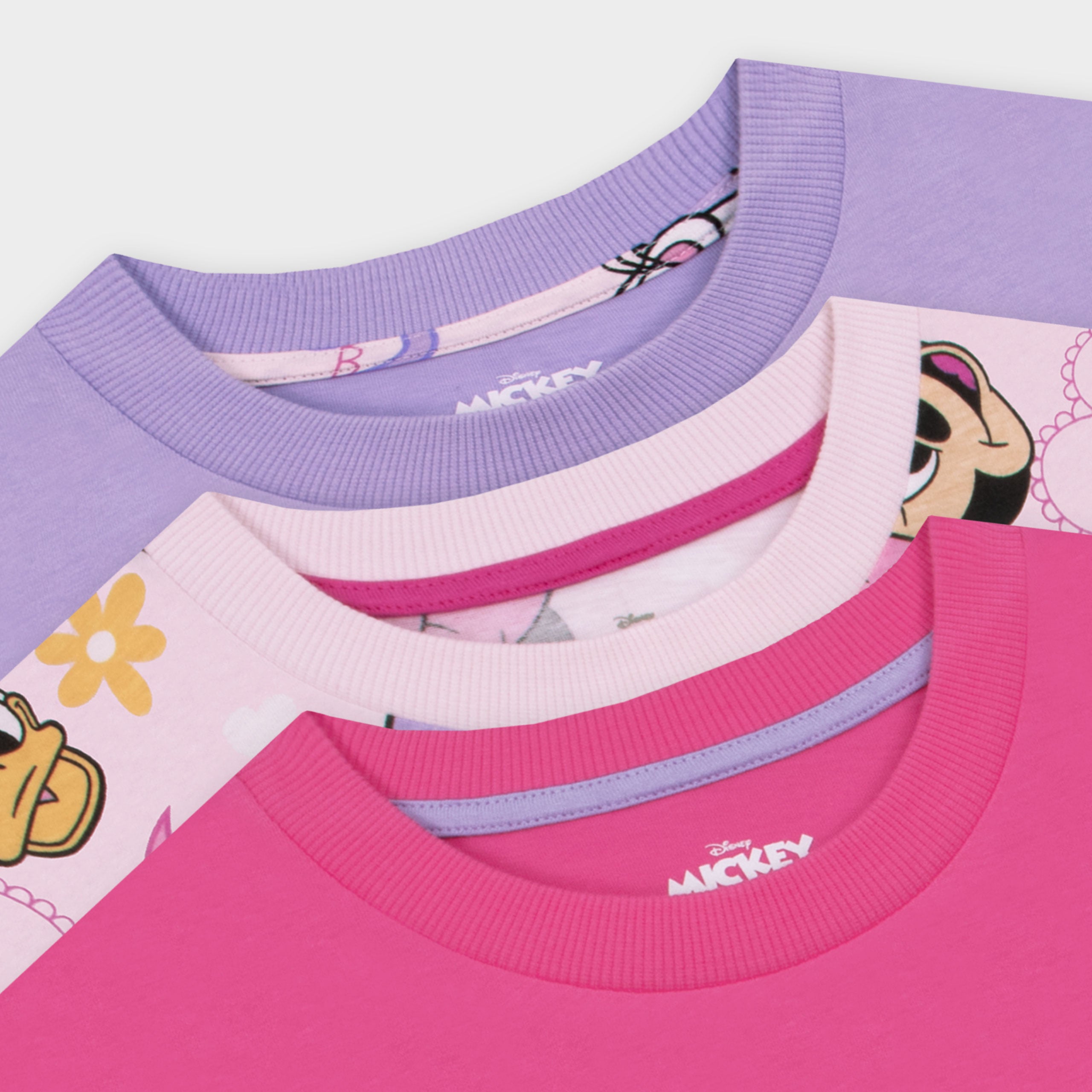 Disney Minnie Mouse 3 Pack T-Shirts