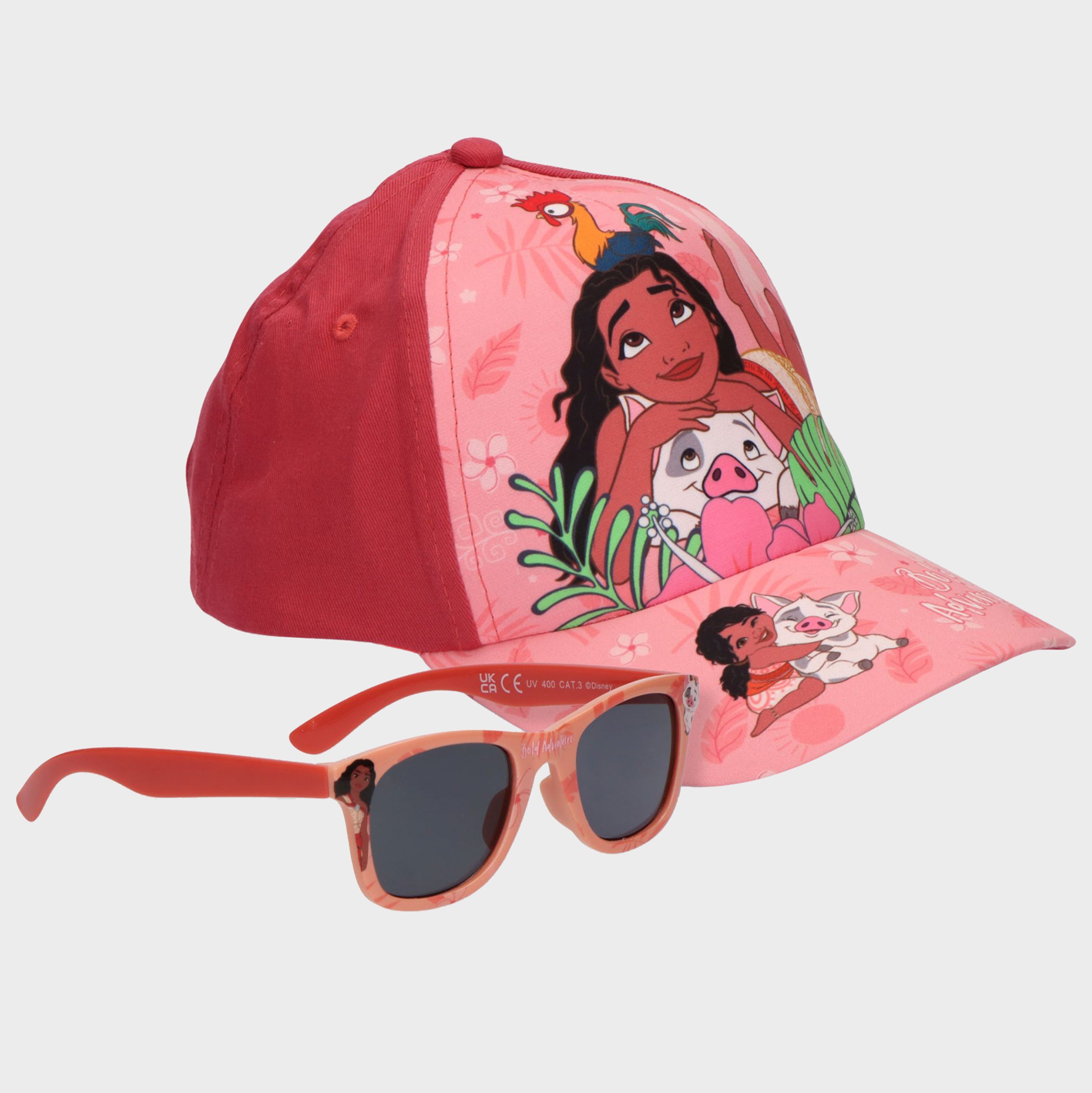 Disney Moana Cap And Sunglasses Set