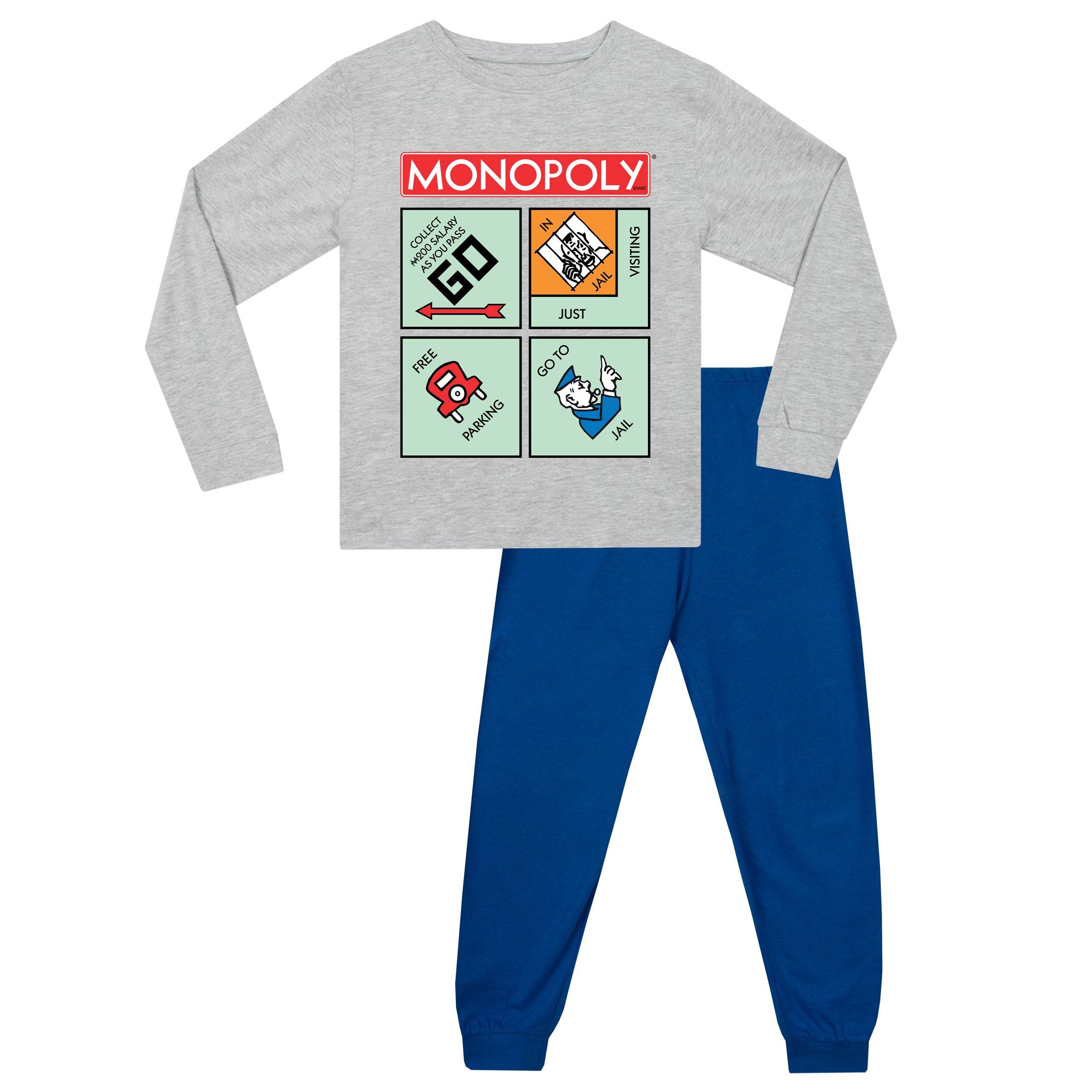 Boys Monopoly Pyjamas - Character.com