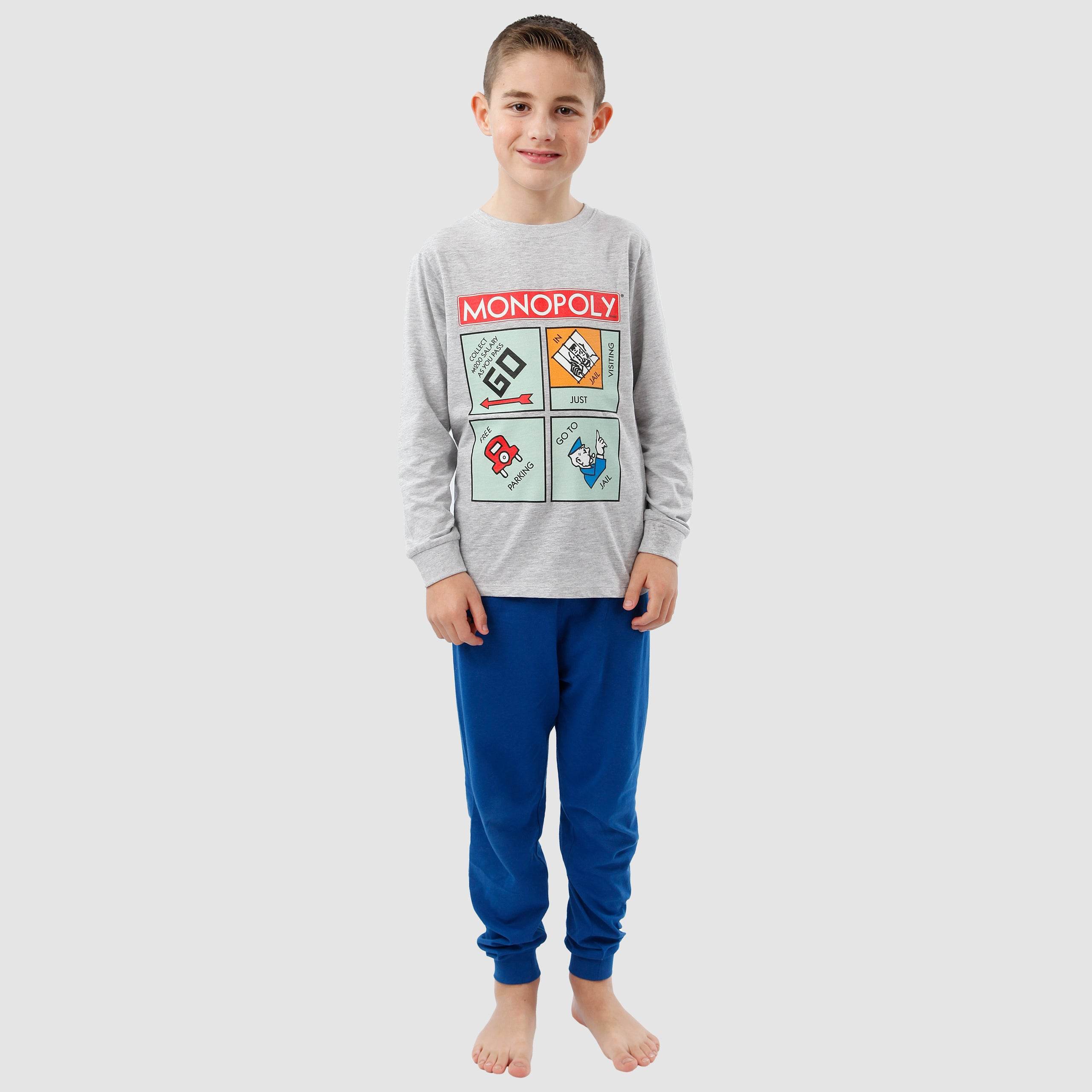 Boys Monopoly Pyjamas - Character.com