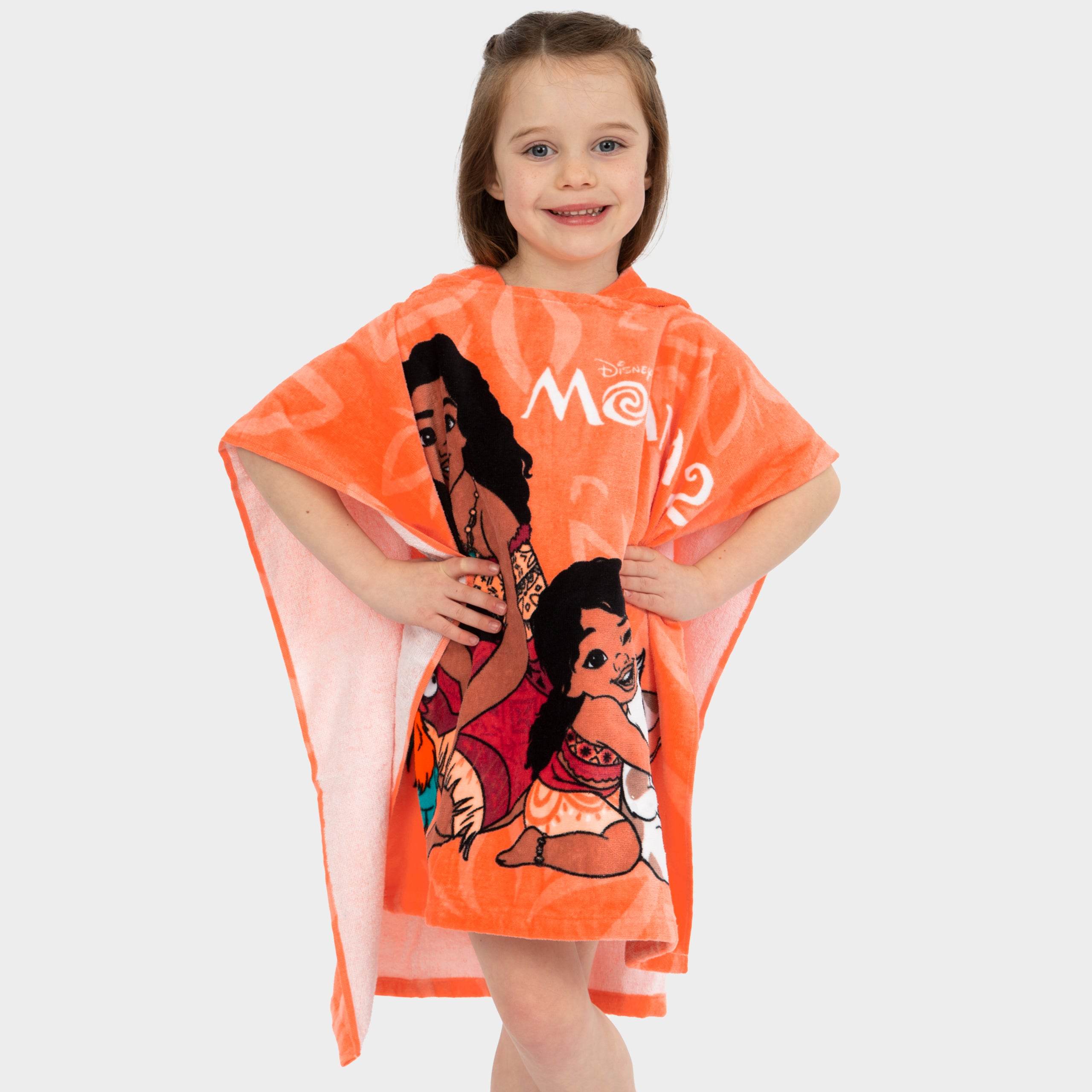Moana Towel Poncho - Character.com
