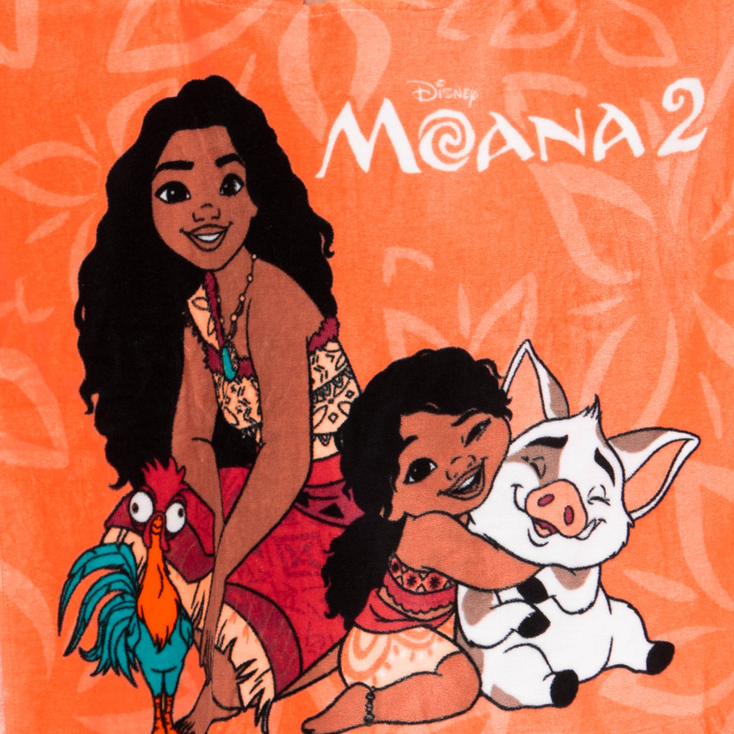 Moana Towel Poncho - Character.com
