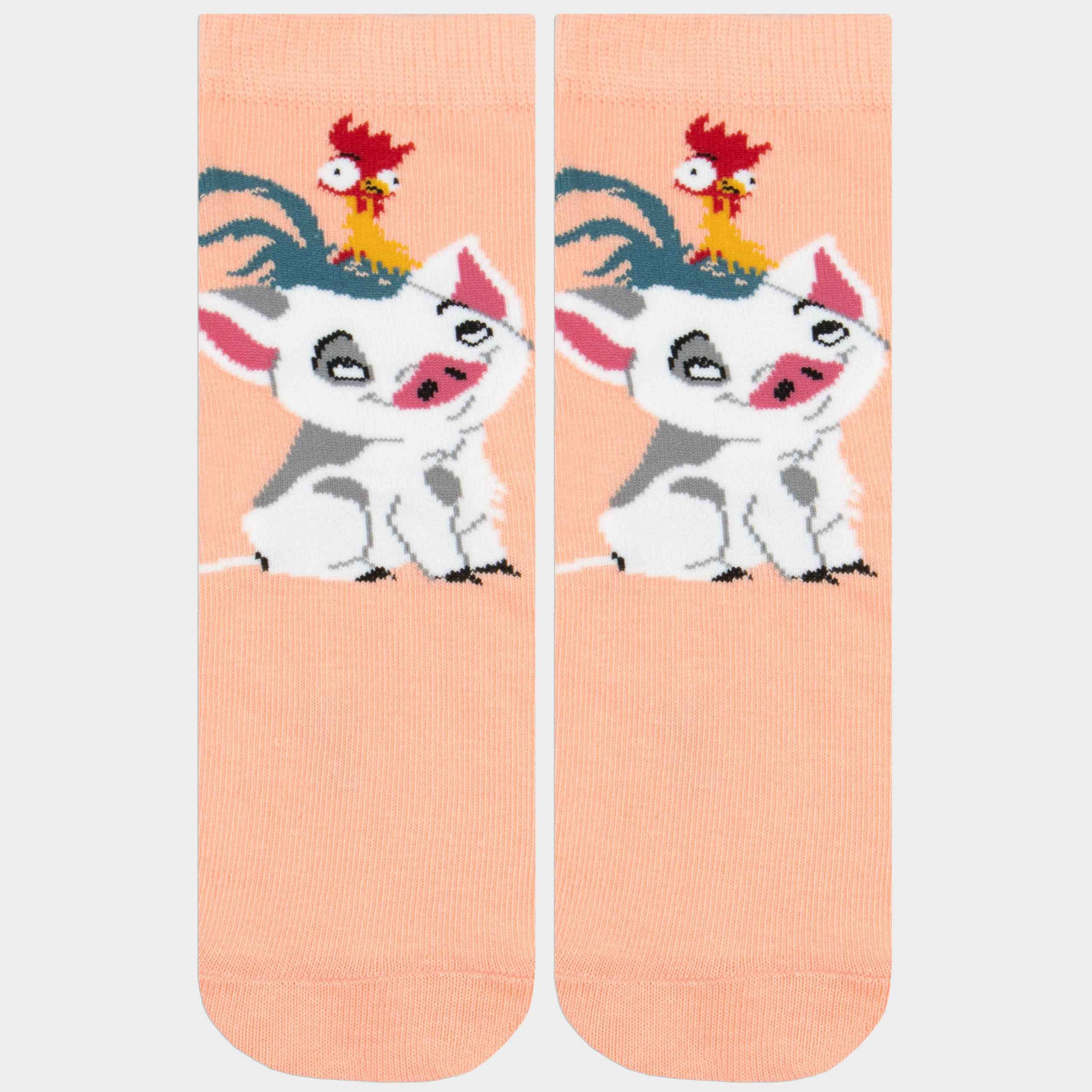 Disney Moana, Pua And Hei Hei Pack Of 3 Socks