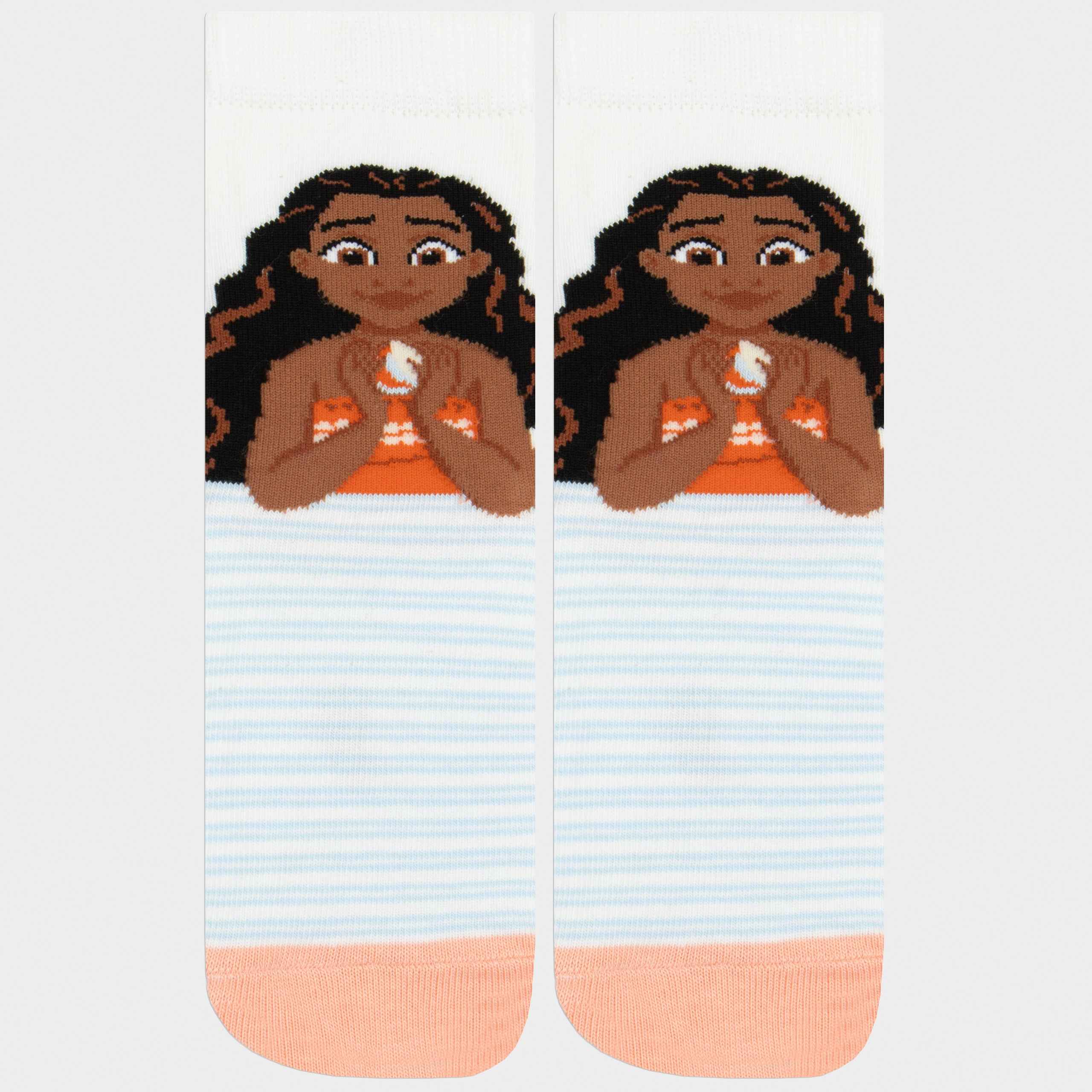Disney Moana, Pua And Hei Hei Pack Of 3 Socks