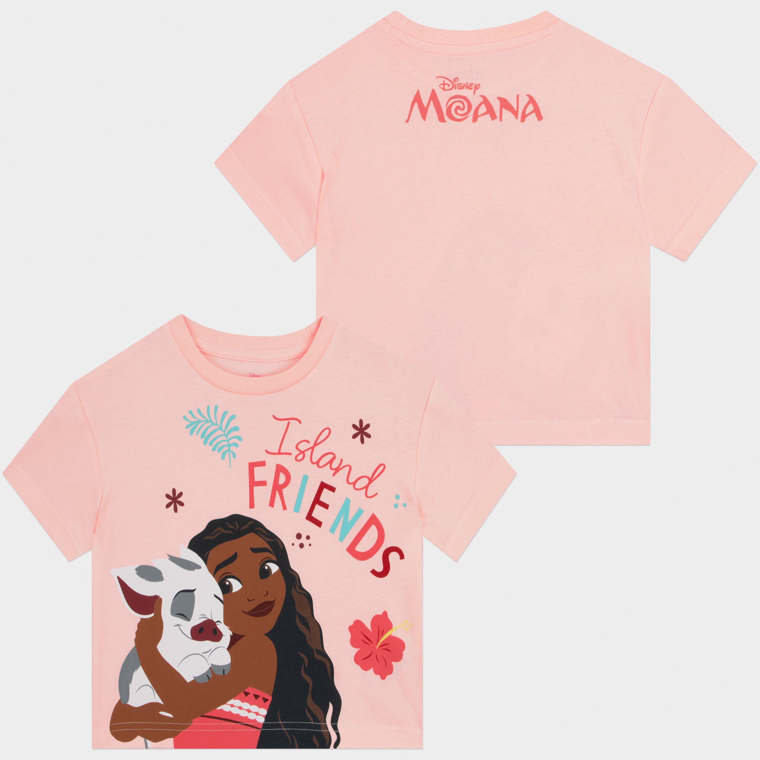 Disney Moana T-Shirt And Tulle Skirt Outfit Set