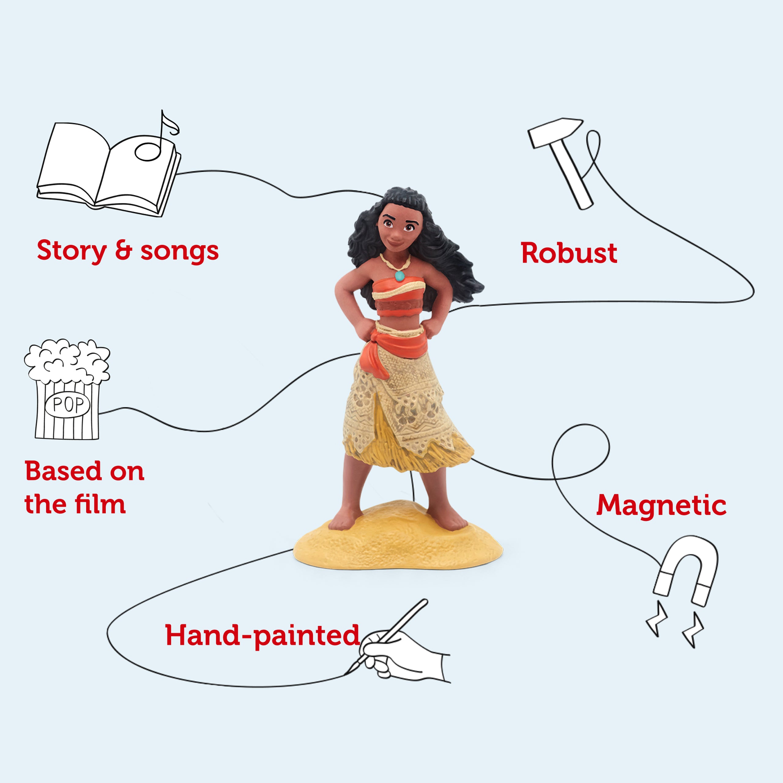 Tonies Disney Moana Audio Figure