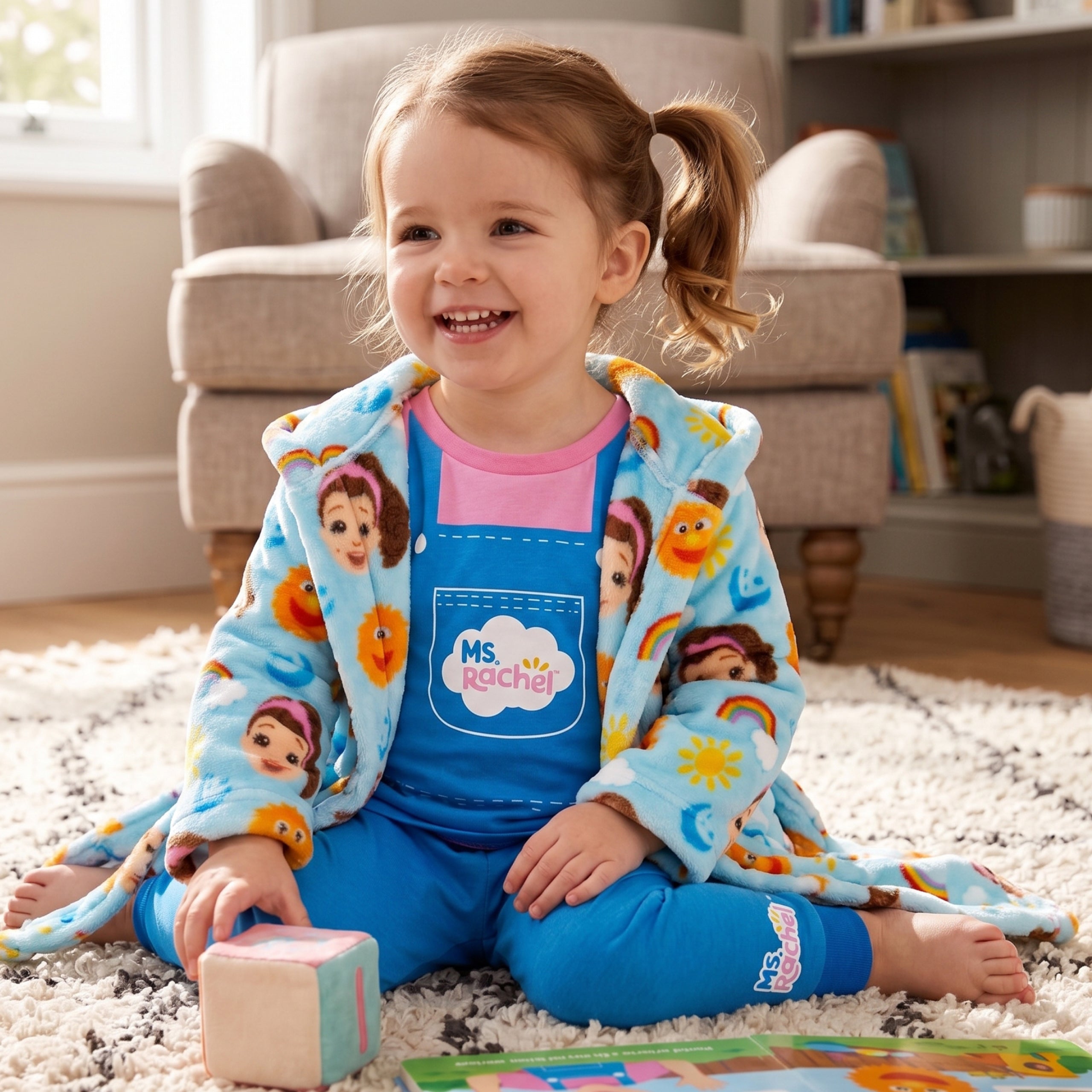 Ms. Rachel Fleece Dressing Gown