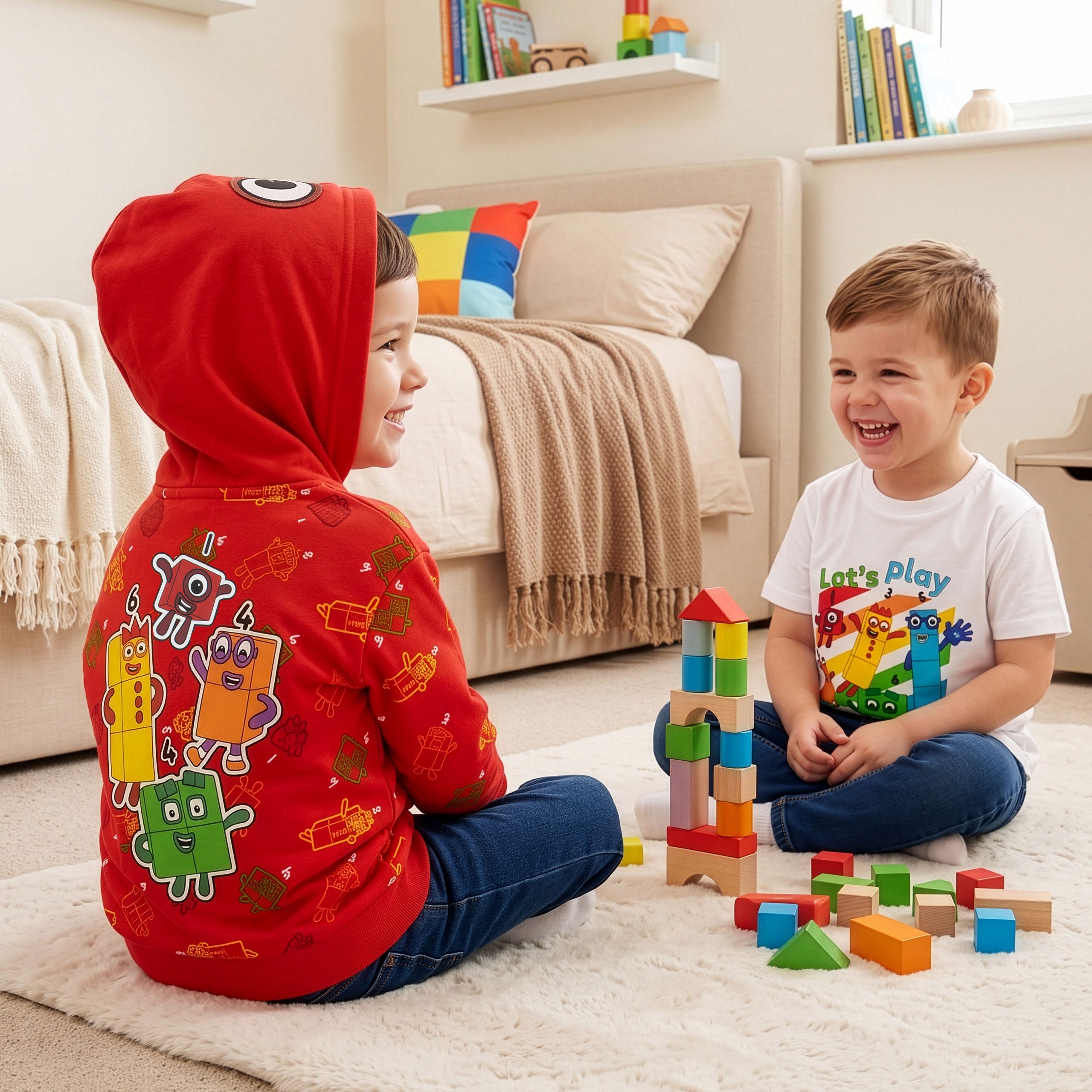 Numberblocks Zip Up Hoodie