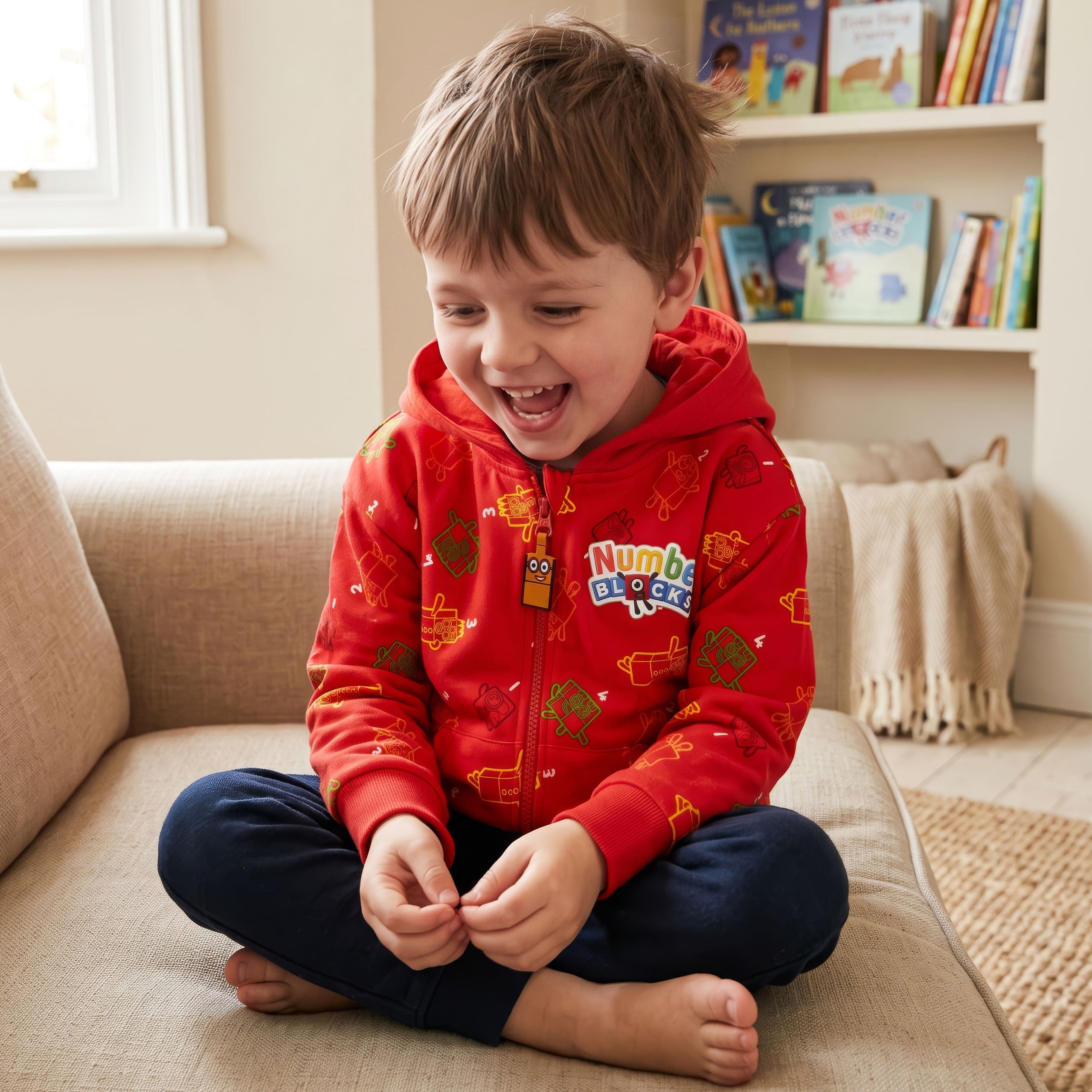 Numberblocks Zip Up Hoodie