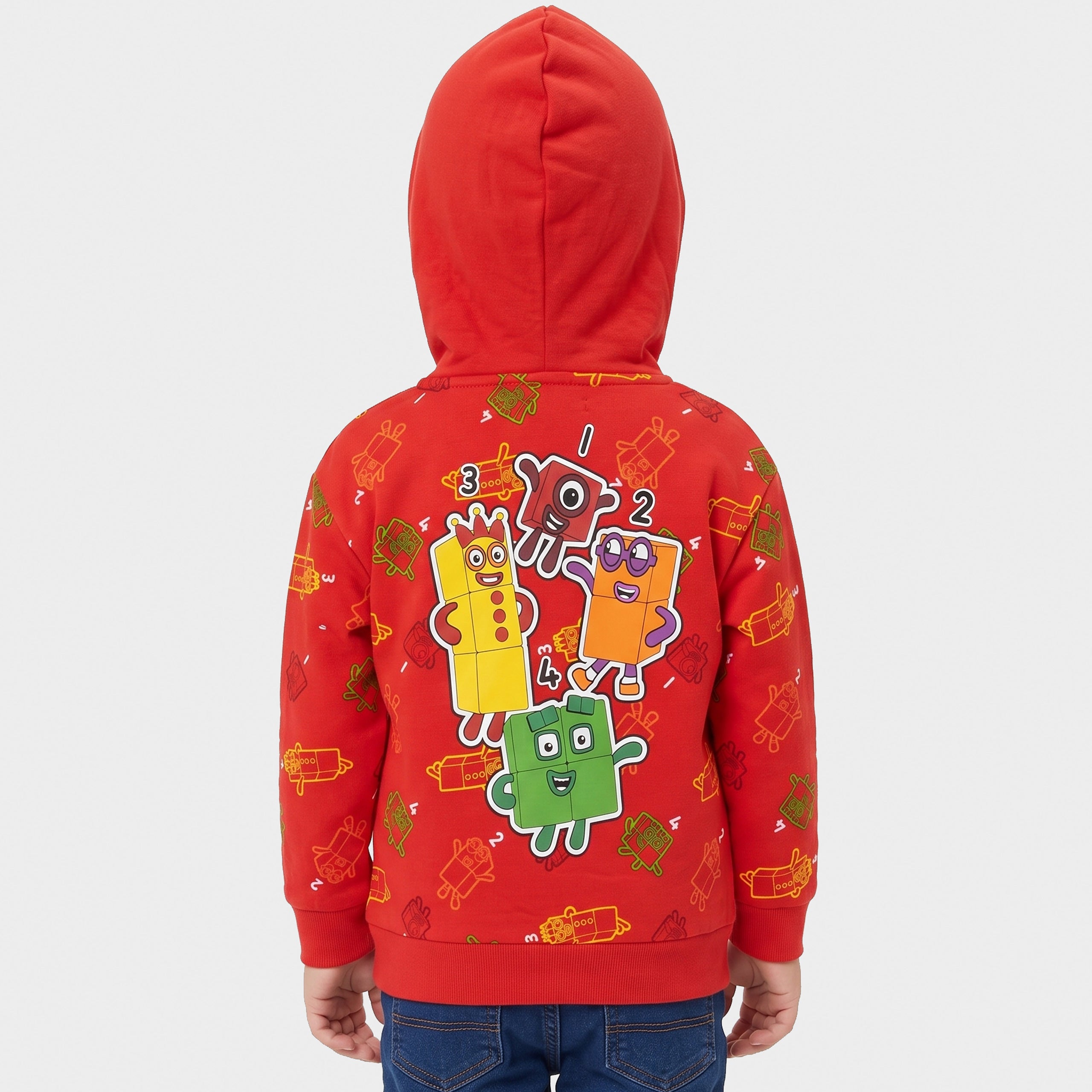 Numberblocks Zip Up Hoodie