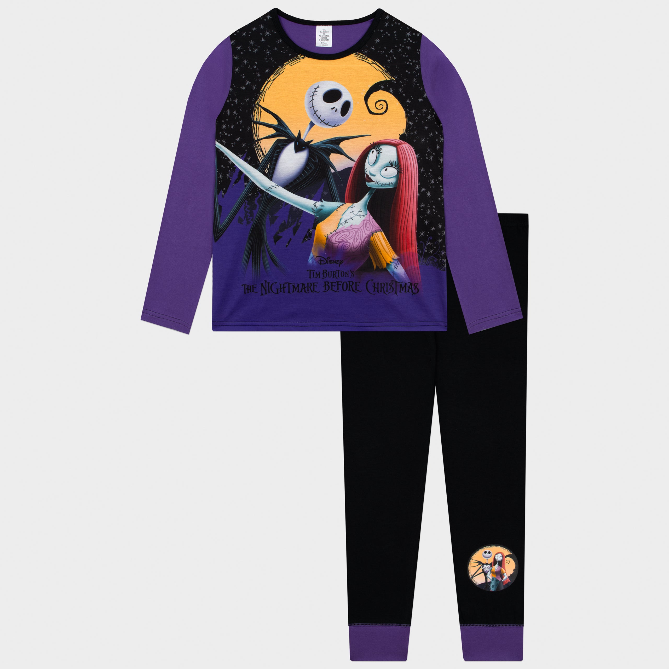 The Nightmare Before Christmas Jack & Sally Pyjamas