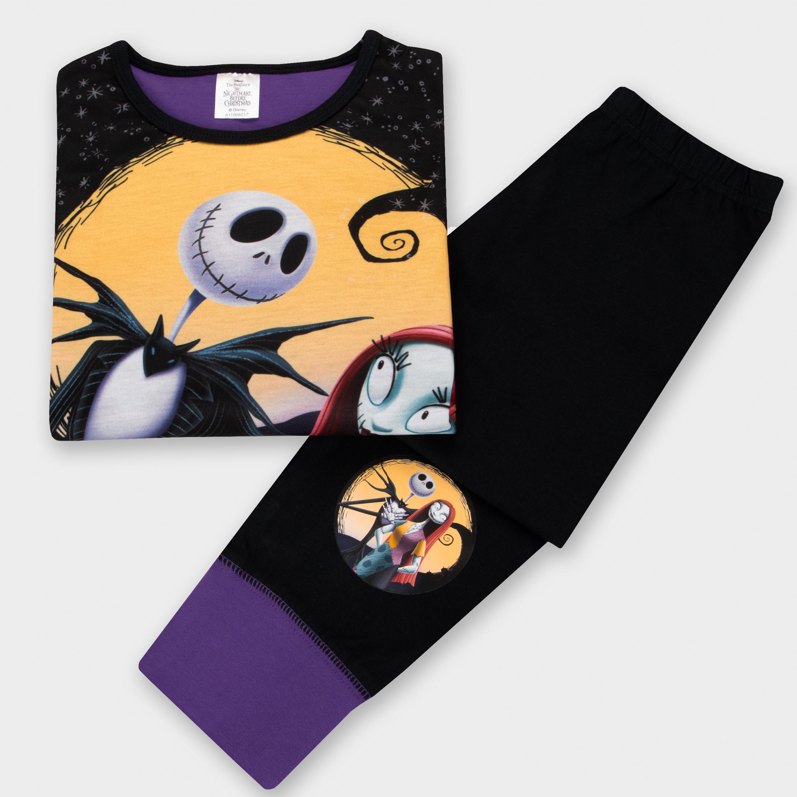 The Nightmare Before Christmas Jack & Sally Pyjamas
