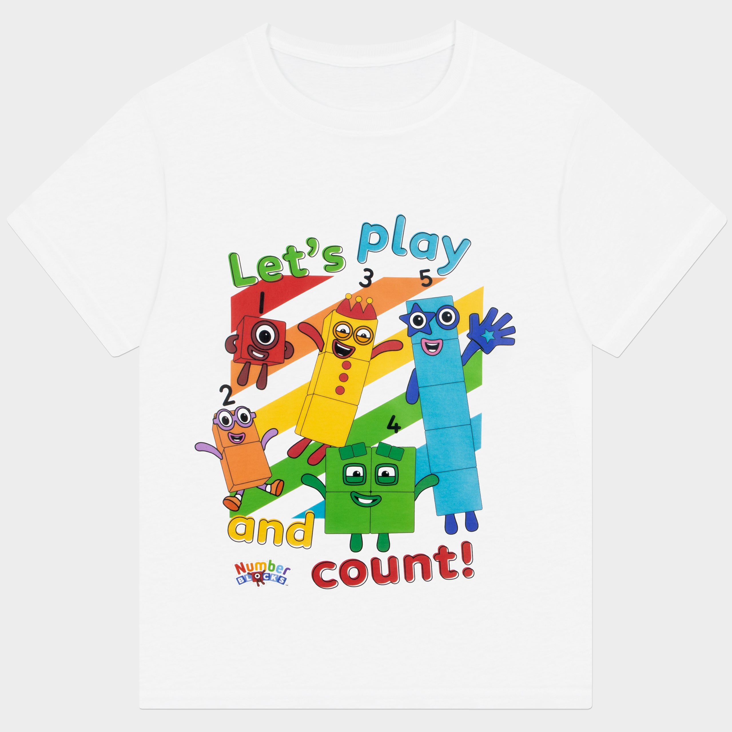 Numberblocks 'Lets Play and Count' T-Shirt