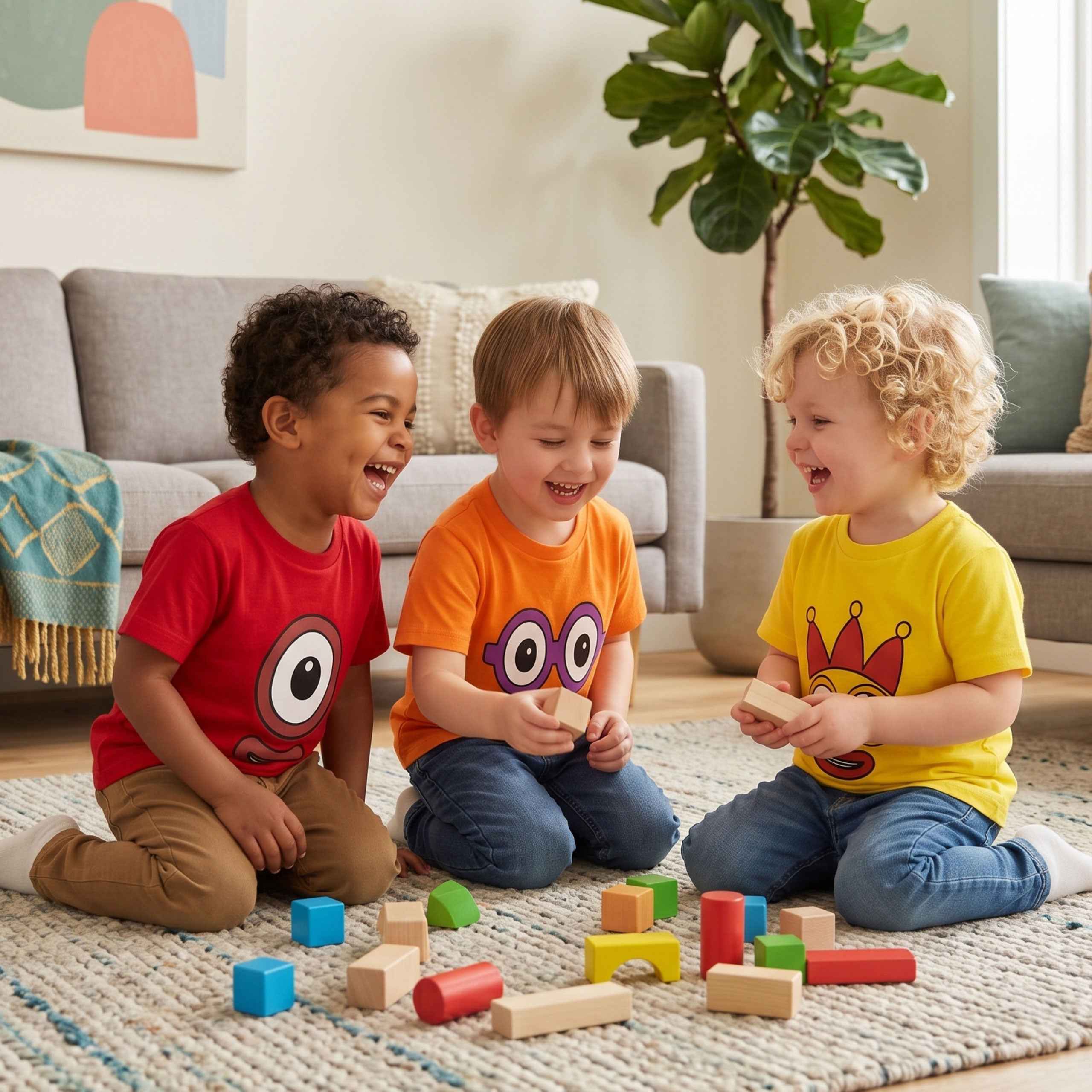 Numberblocks 3 Pack T-Shirts