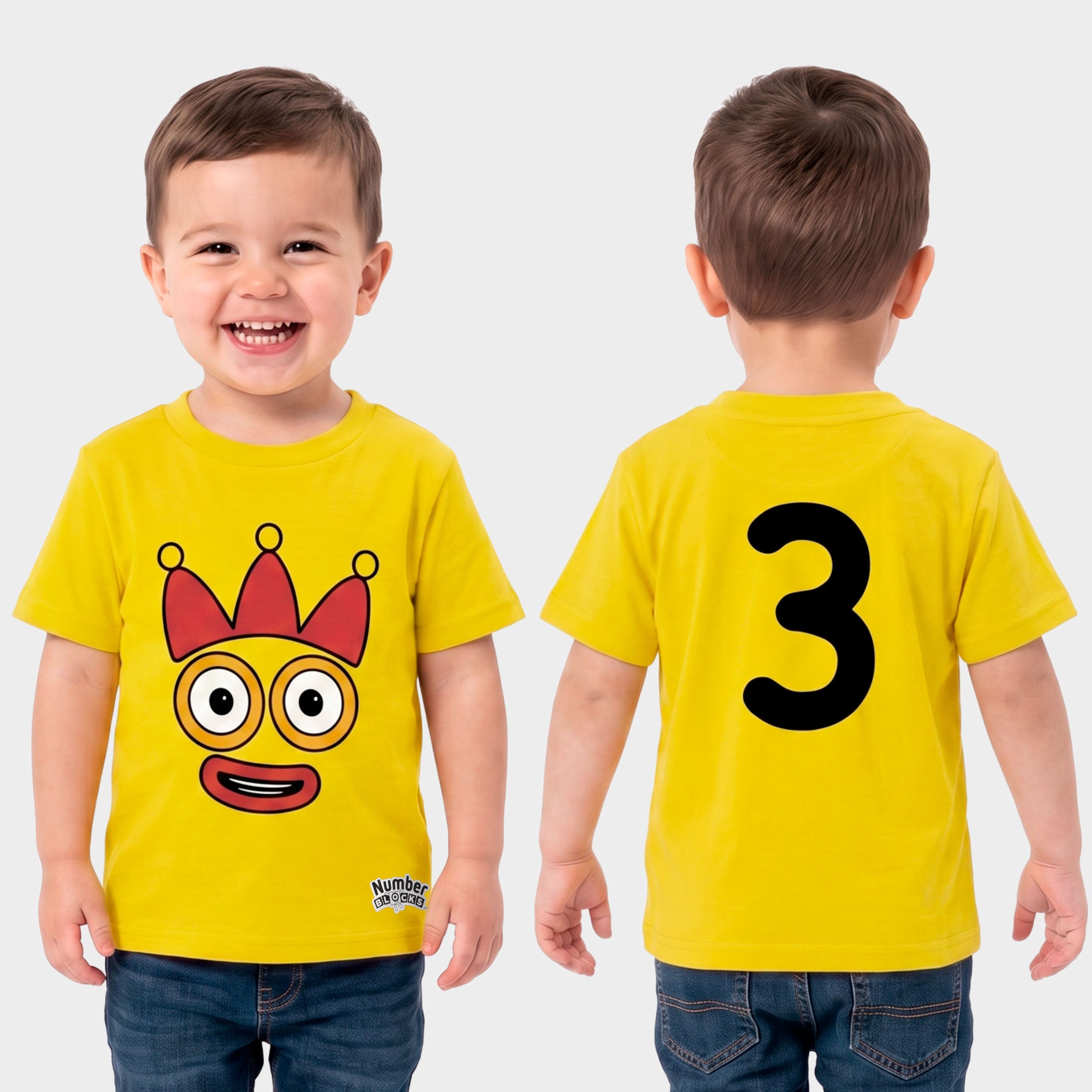Numberblocks 3 Pack T-Shirts