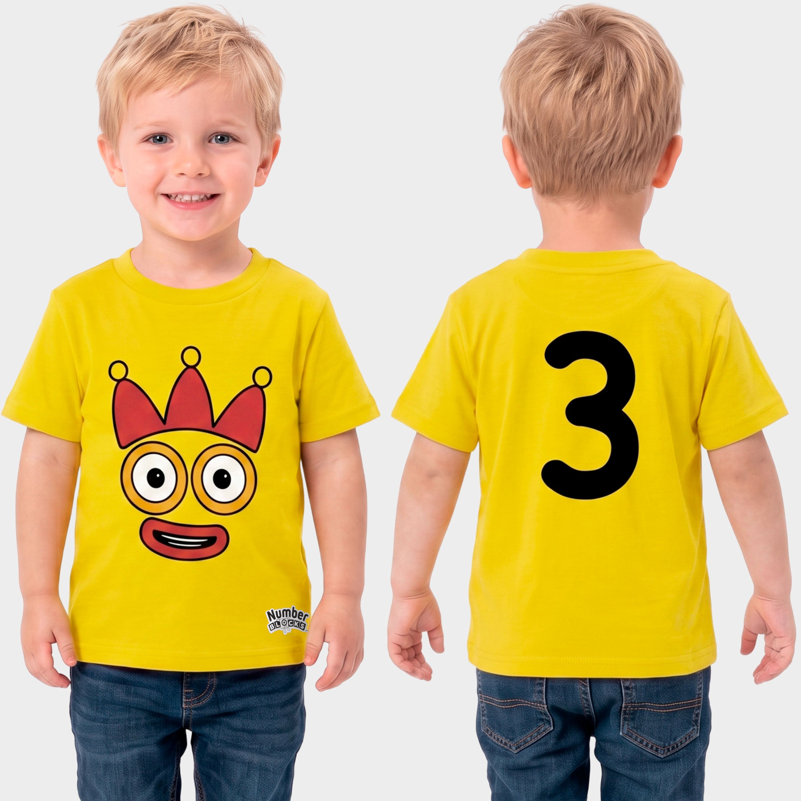 Numberblocks 3 Pack T-Shirts