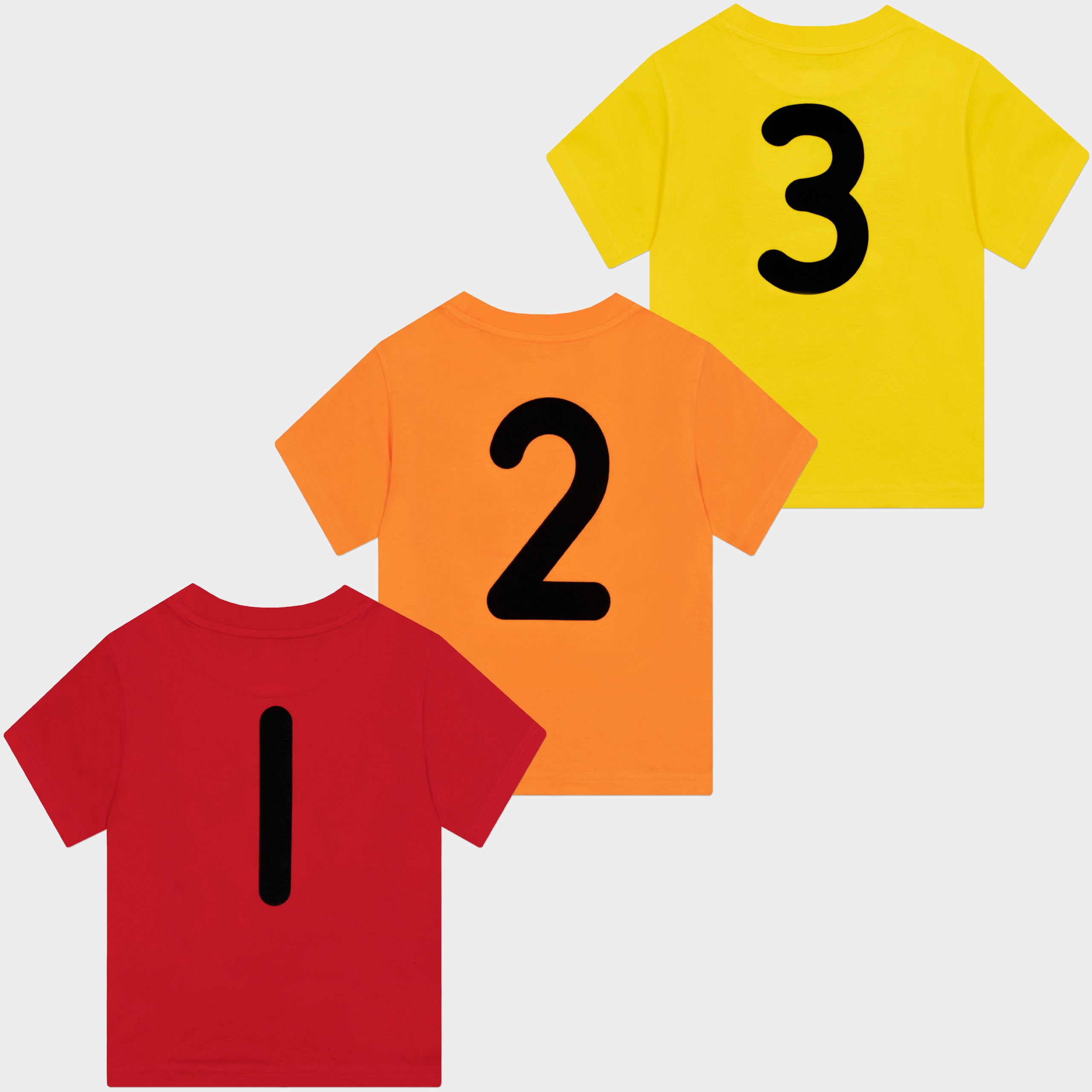 Numberblocks 3 Pack T-Shirts