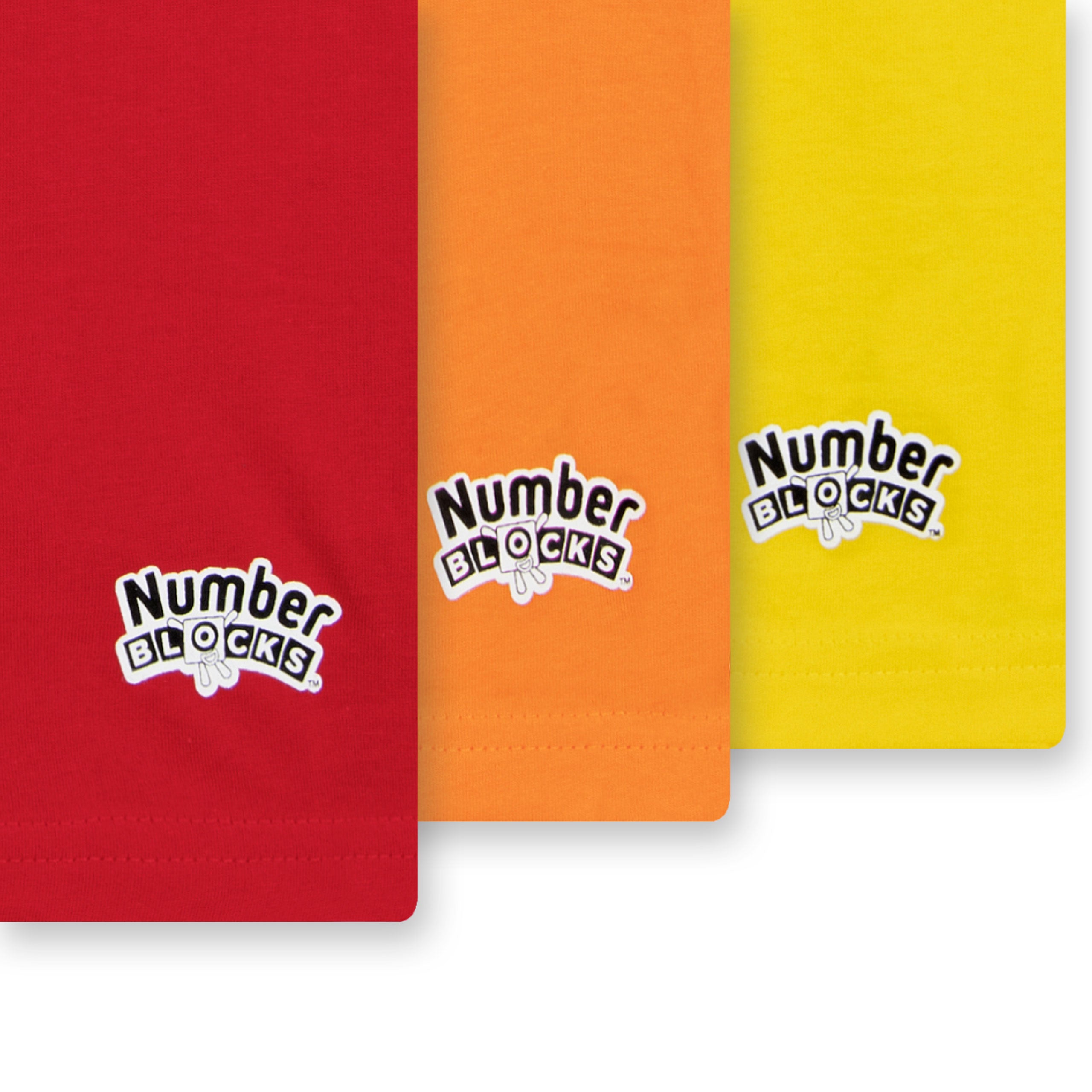 Numberblocks 3 Pack T-Shirts