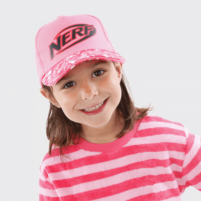 Girls Nerf Camouflage Cap - Character.com