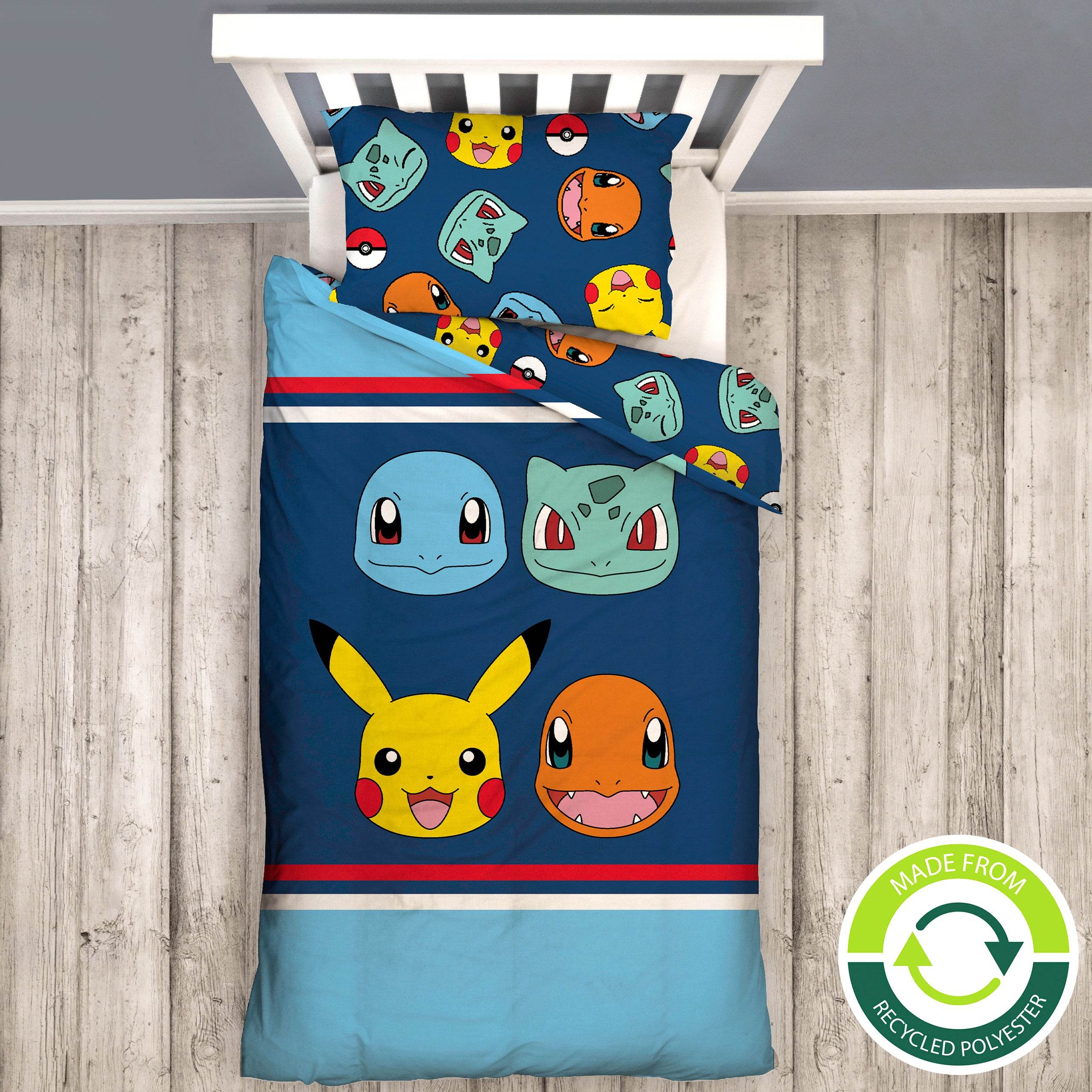 Pokémon Single Bedding Set - Character.com
