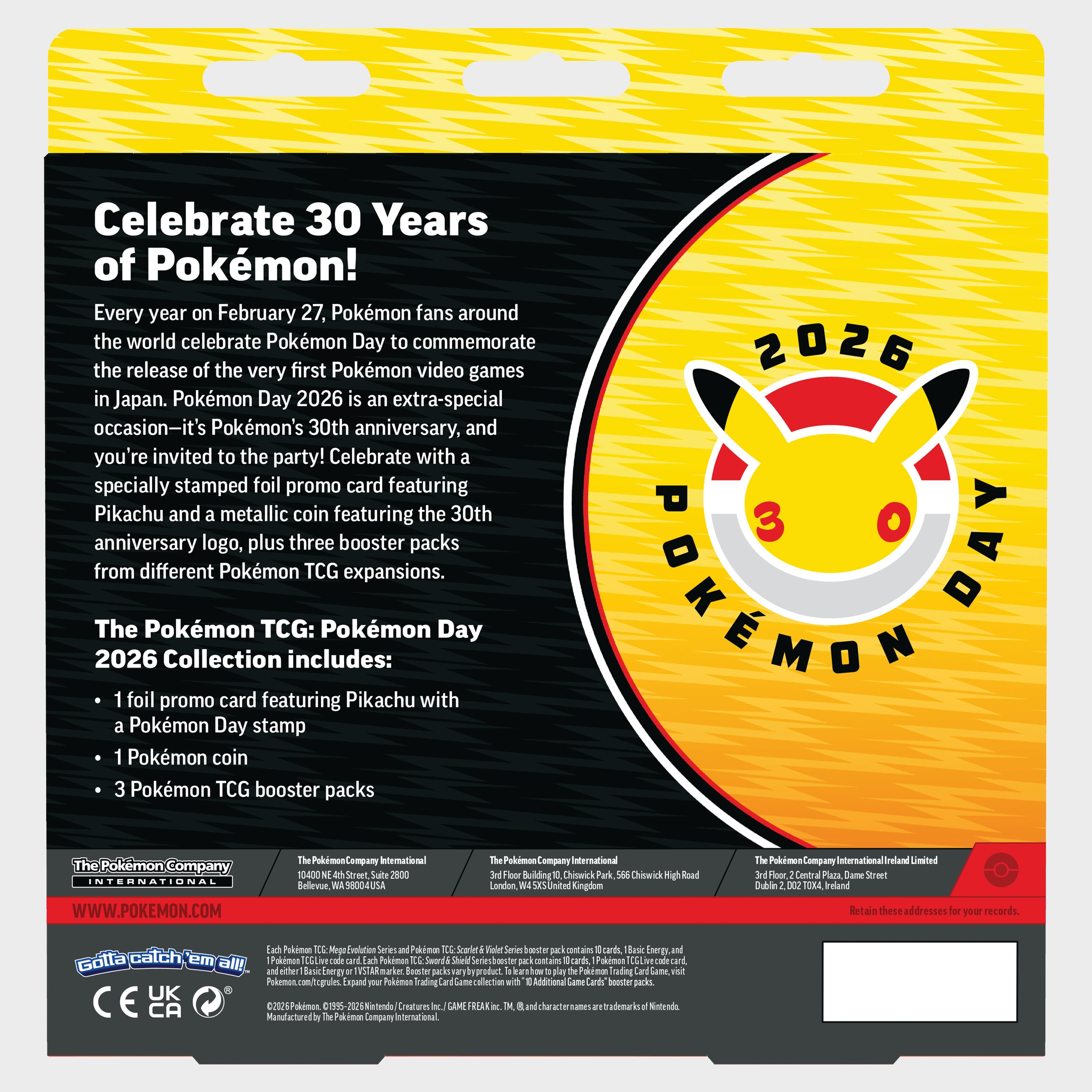 Pokemon Day 2026 Collectors Box