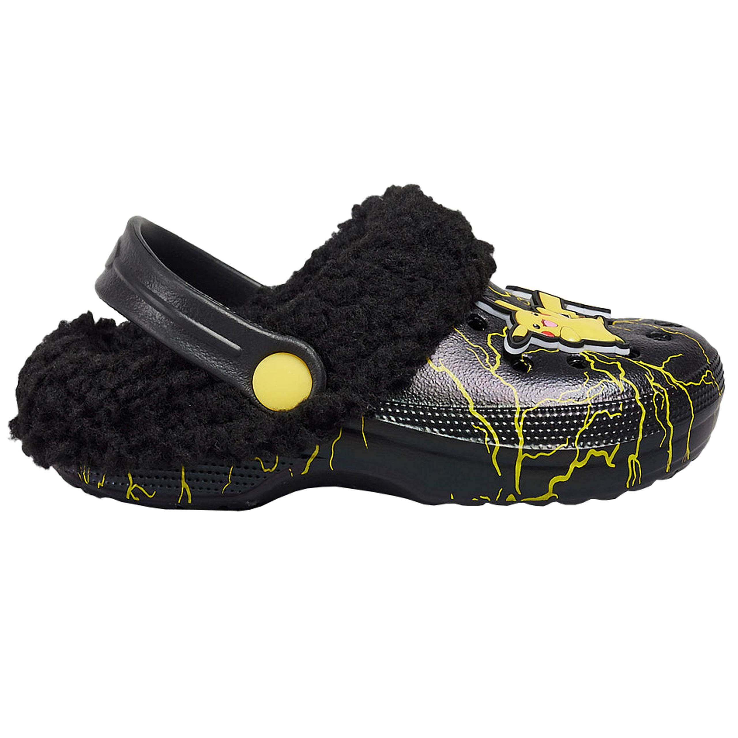 Pokemon Pikachu Fleece Clogs Pokemon Boys Shoes
