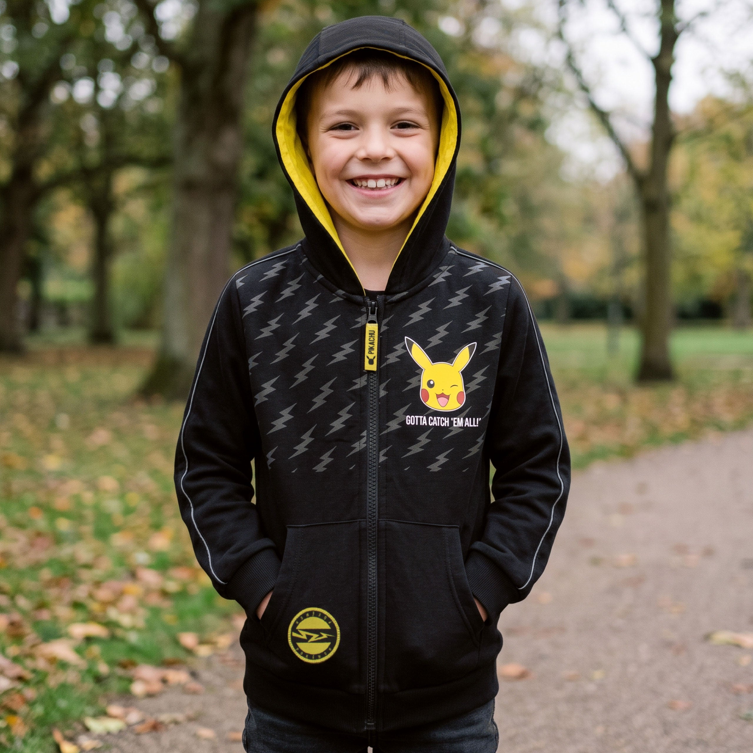 Pokemon Pikachu Zip Up Hoodie