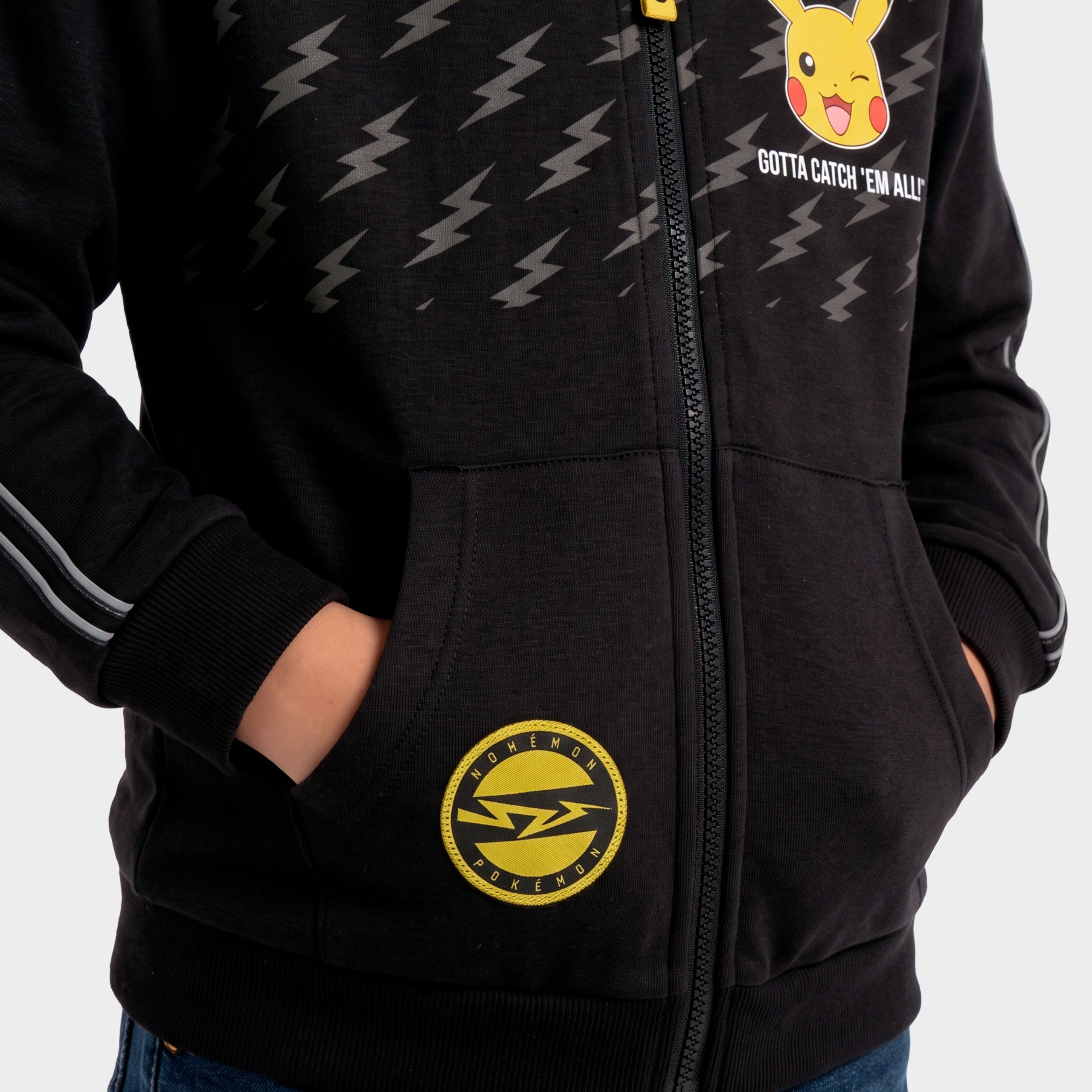Pokemon Pikachu Zip Up Hoodie