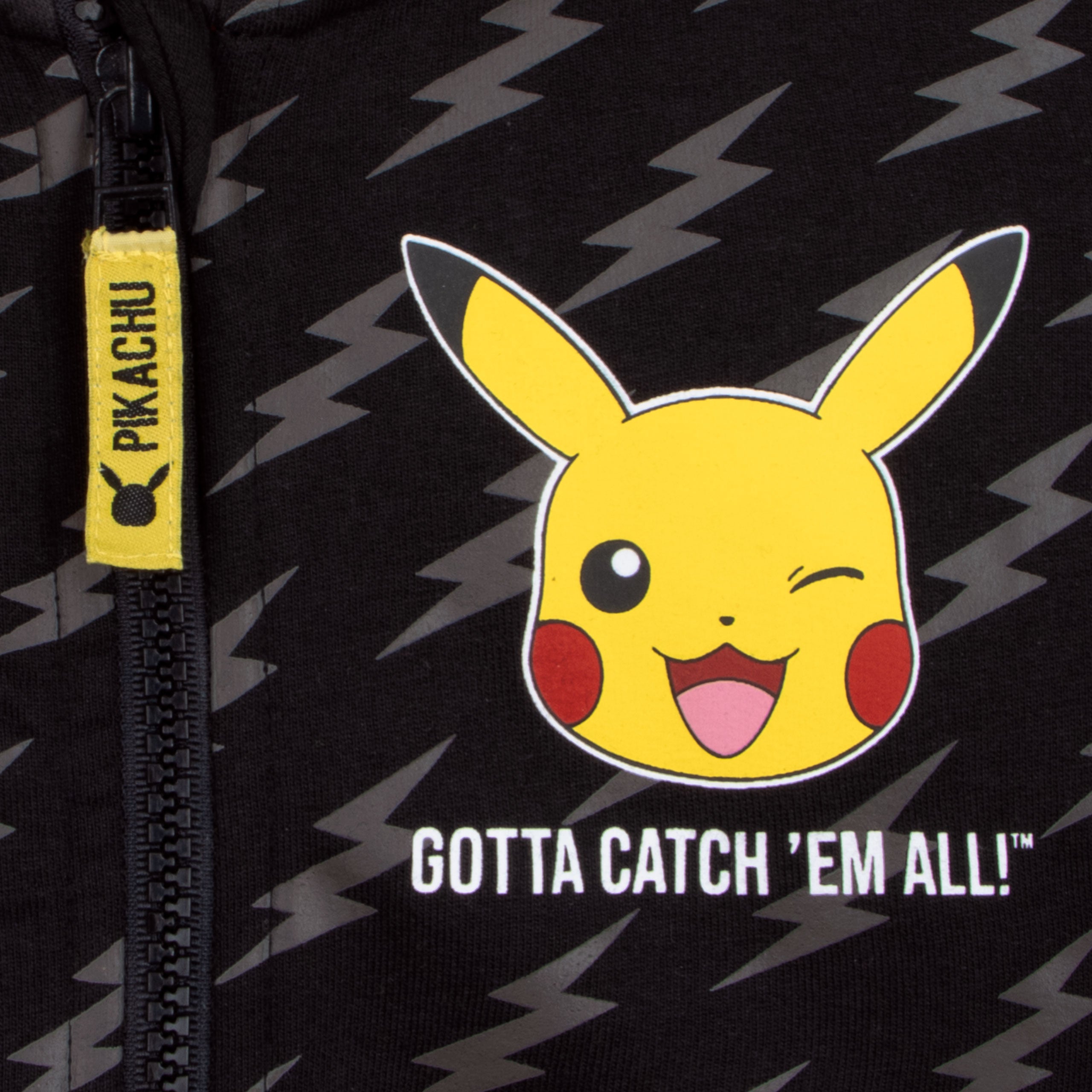 Pokemon Pikachu Zip Up Hoodie